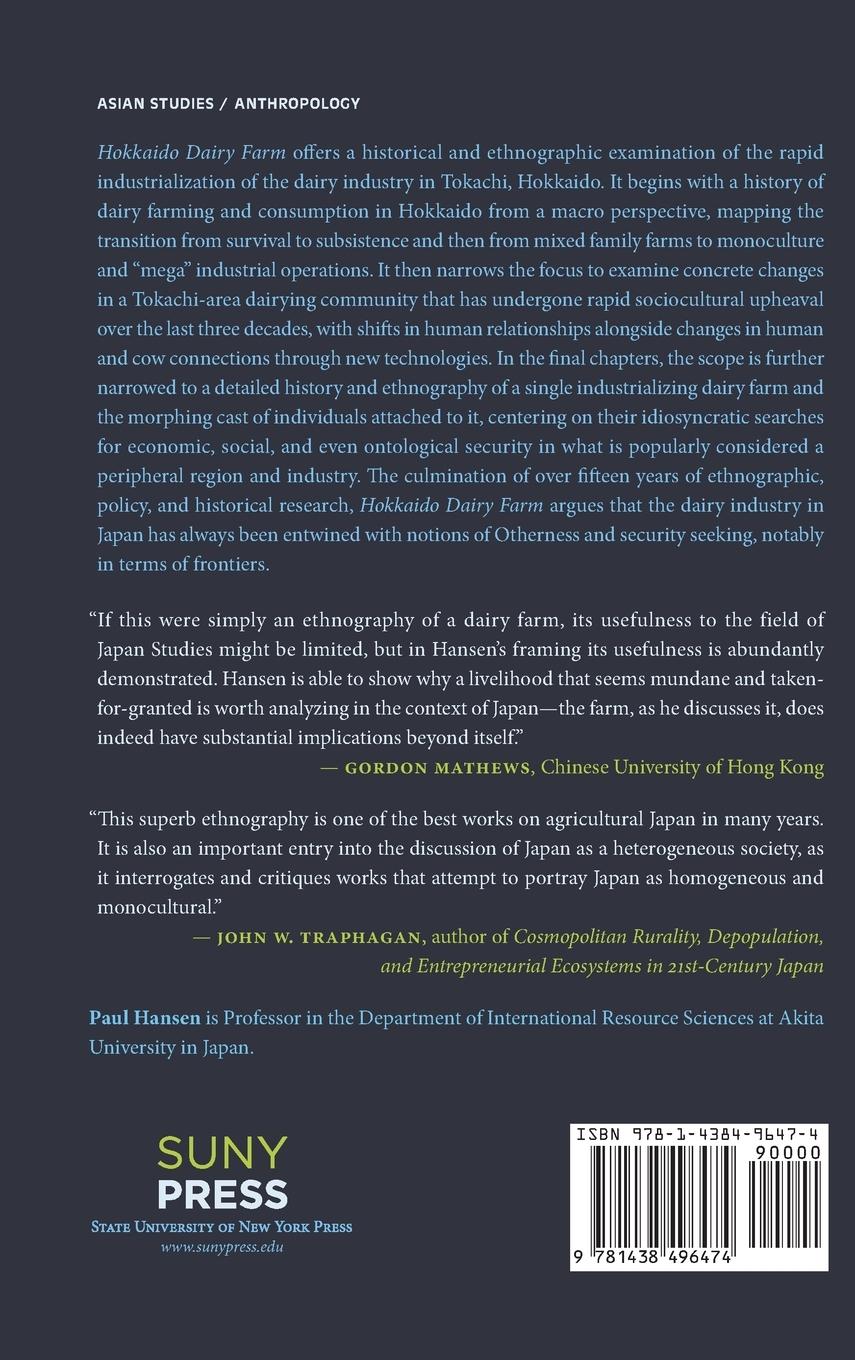 Rückseitencover Hokkaido Dairy Farm
