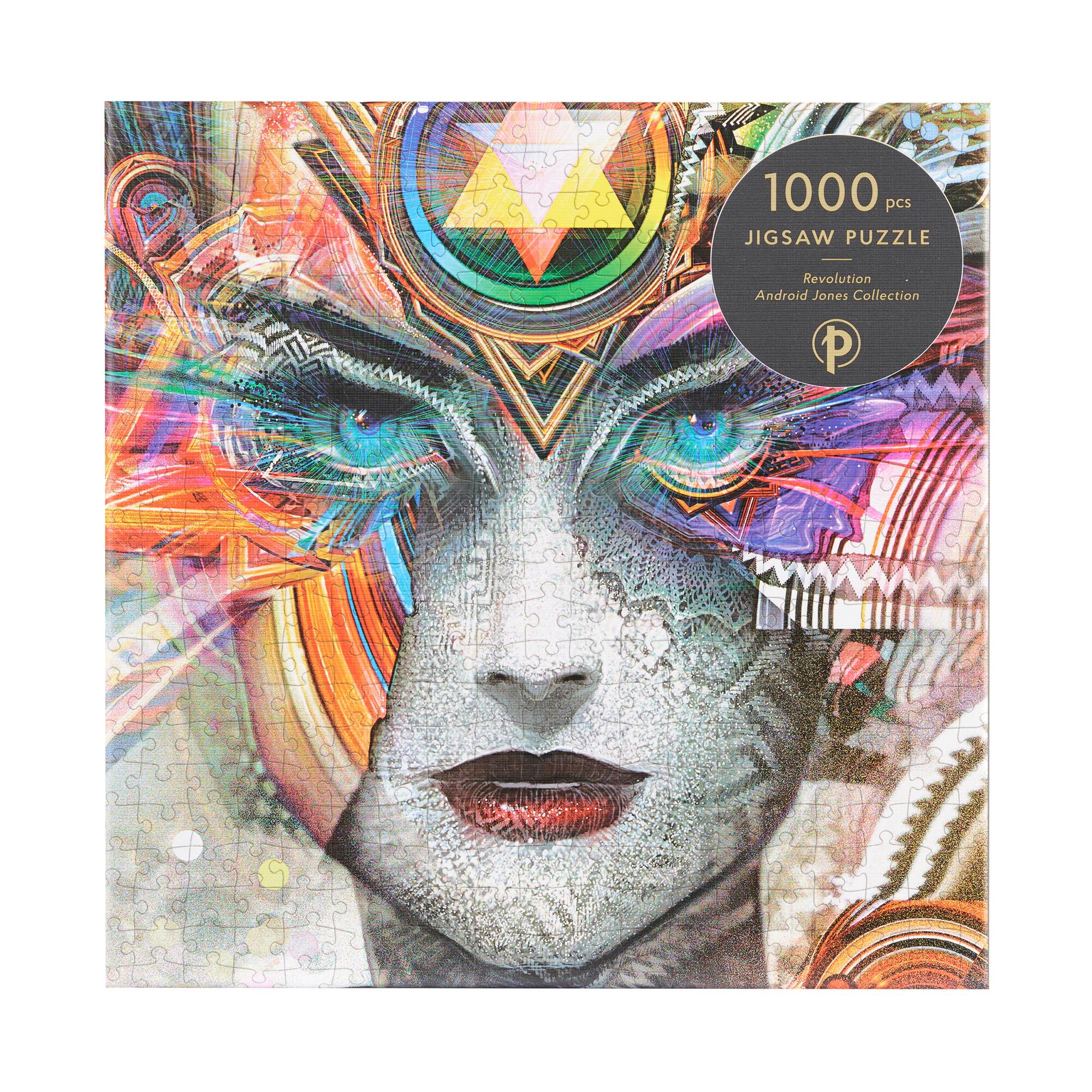 Vorderes Coverbild Revolution 1000 Piece Jigsaw Puzzle by Paperblanks (Android Jones Collection)