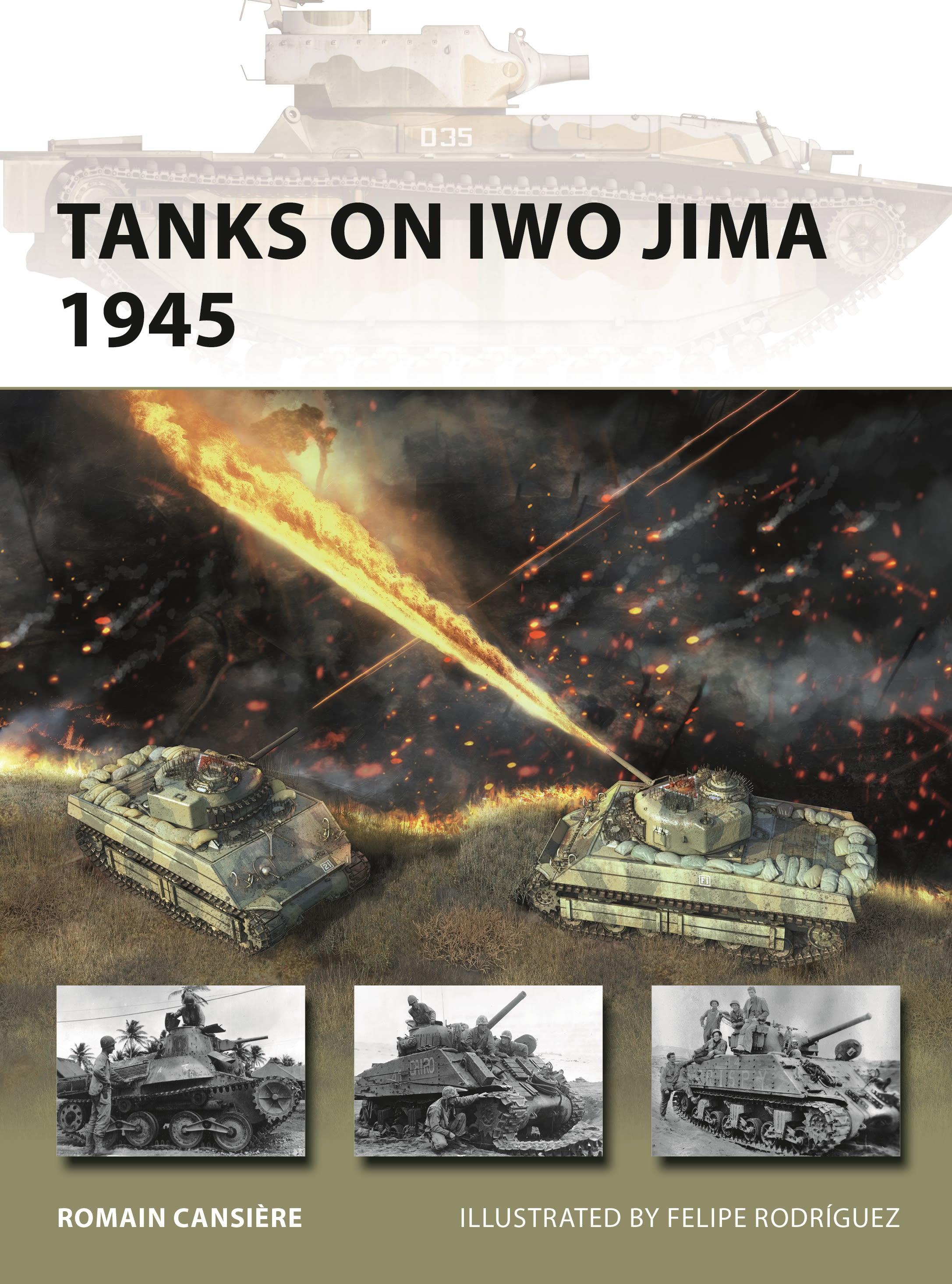 Vorderes Coverbild Tanks on Iwo Jima 1945