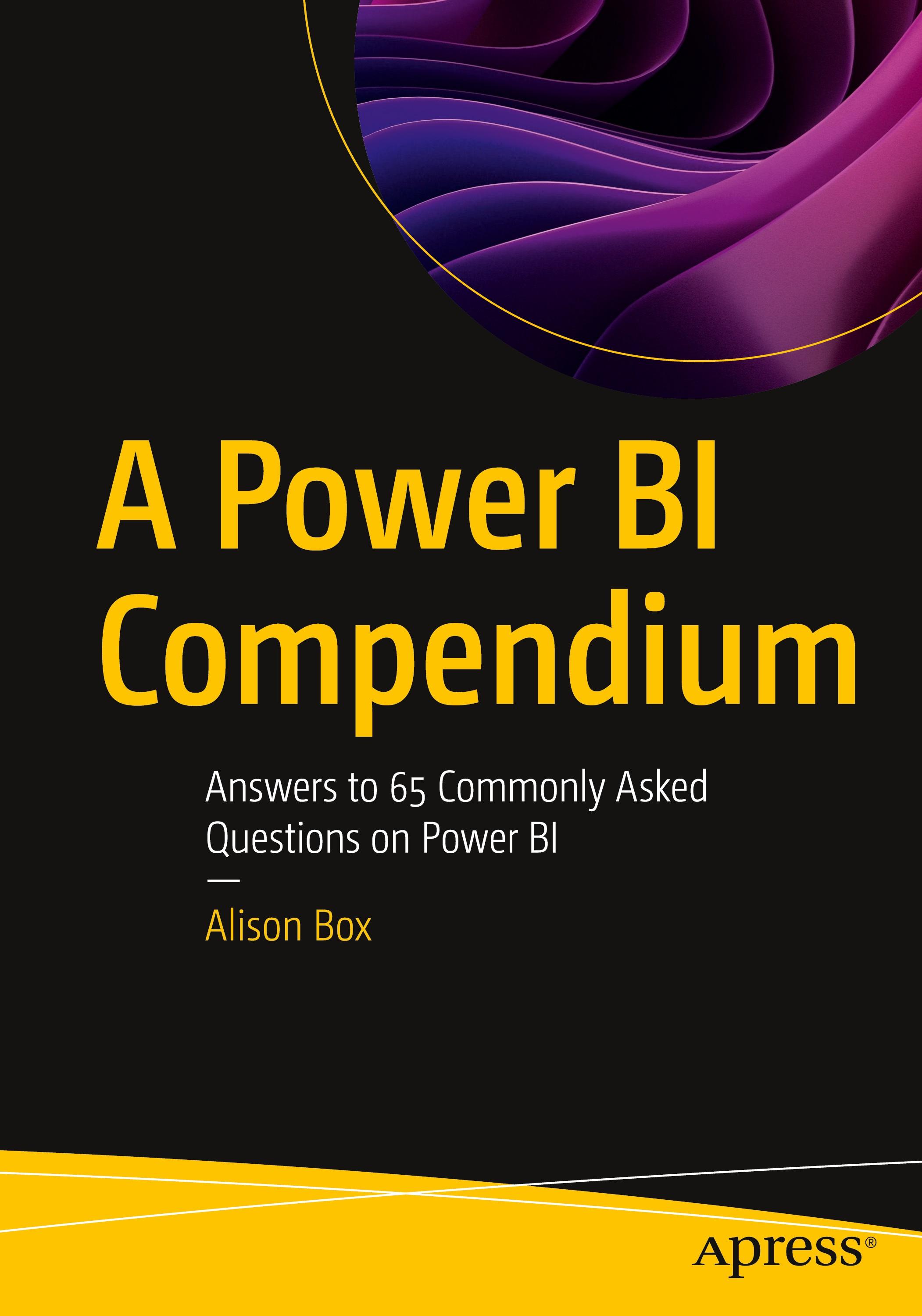 Vorderes Coverbild A Power BI Compendium