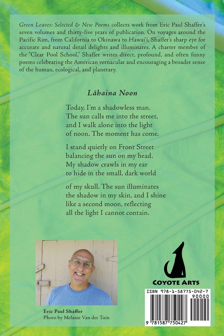 Rückseitencover Green Leaves