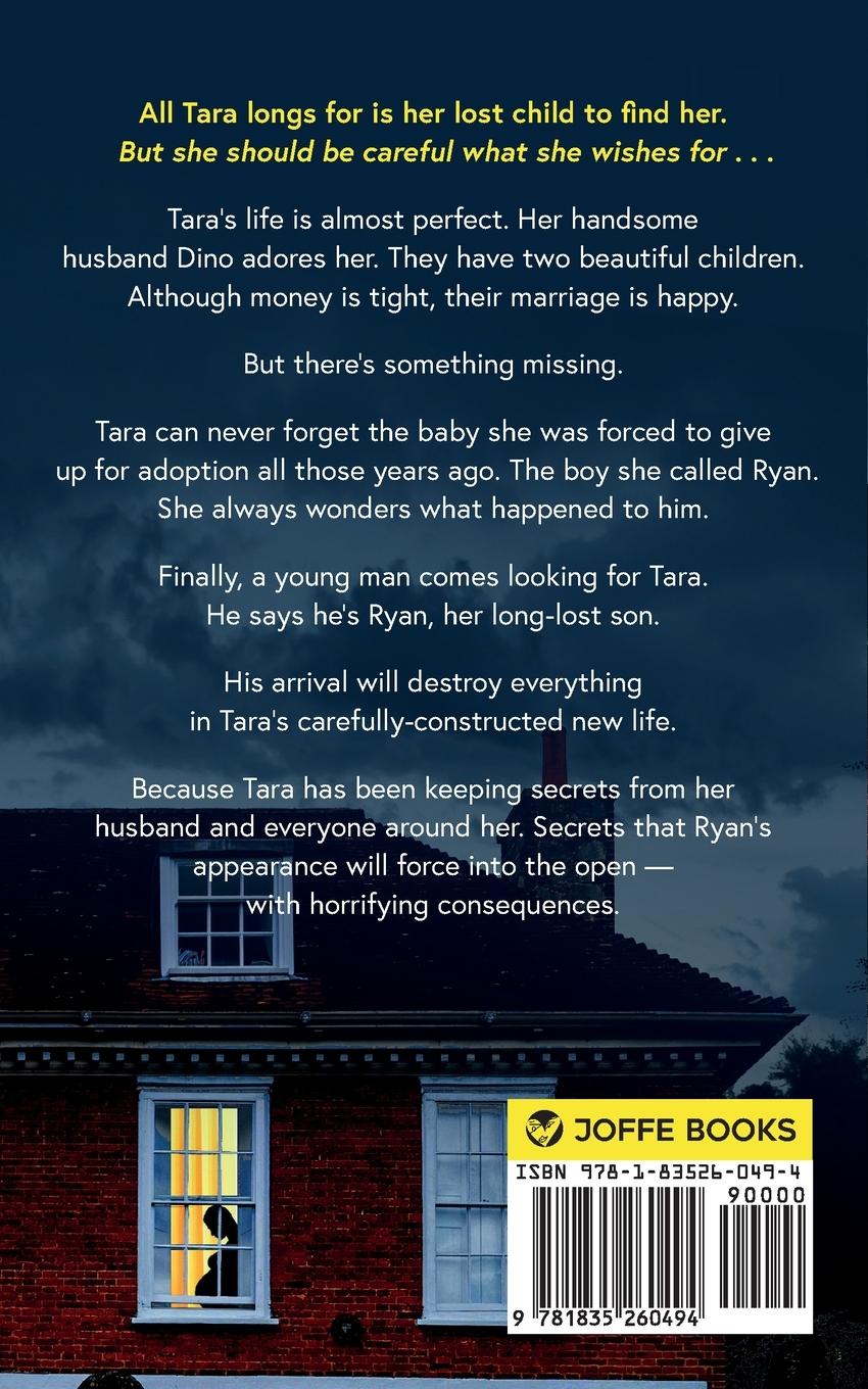 Rückseitencover NOT MY CHILD an unputdownable psychological thriller with a breathtaking twist