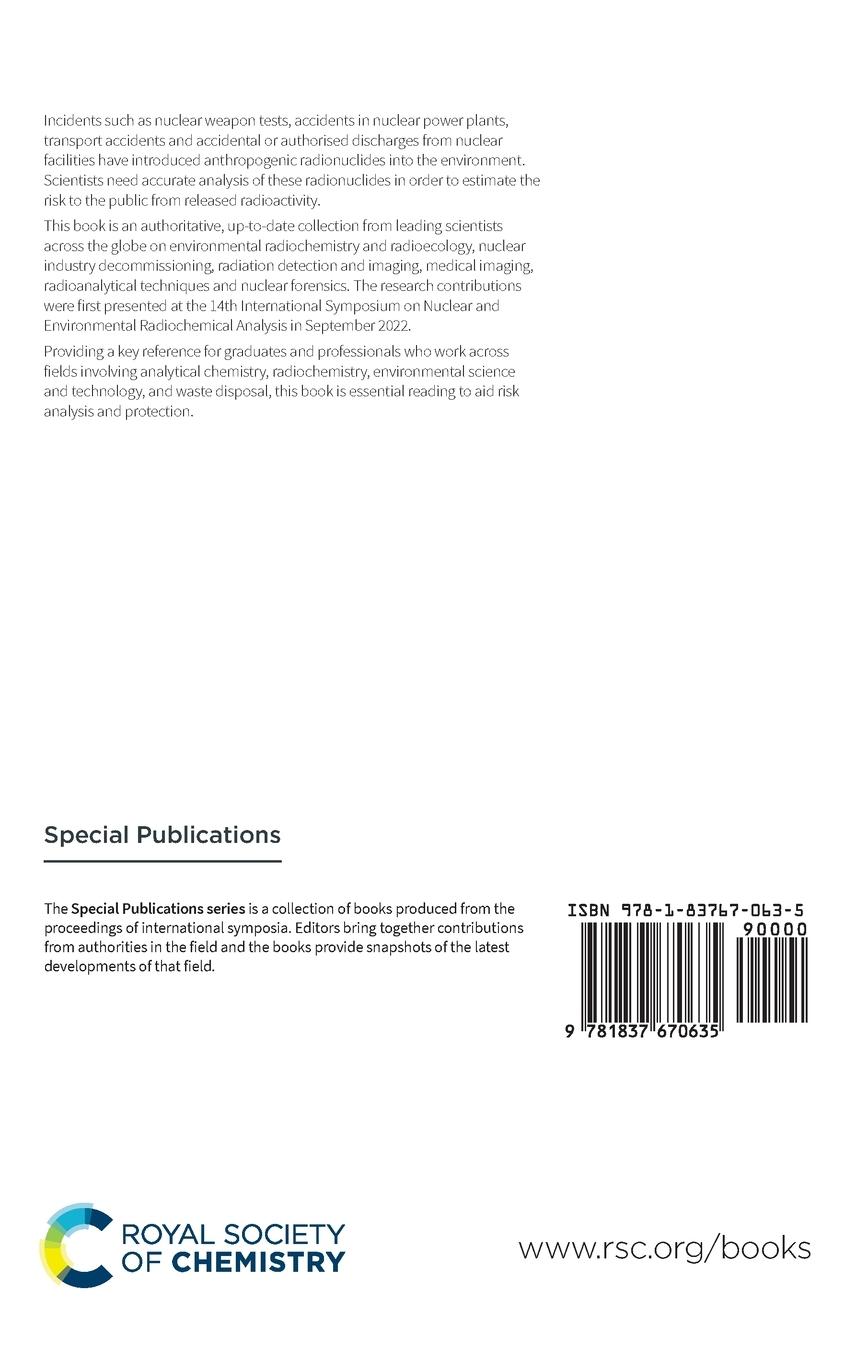 Rückseitencover Environmental Radiochemical Analysis VII