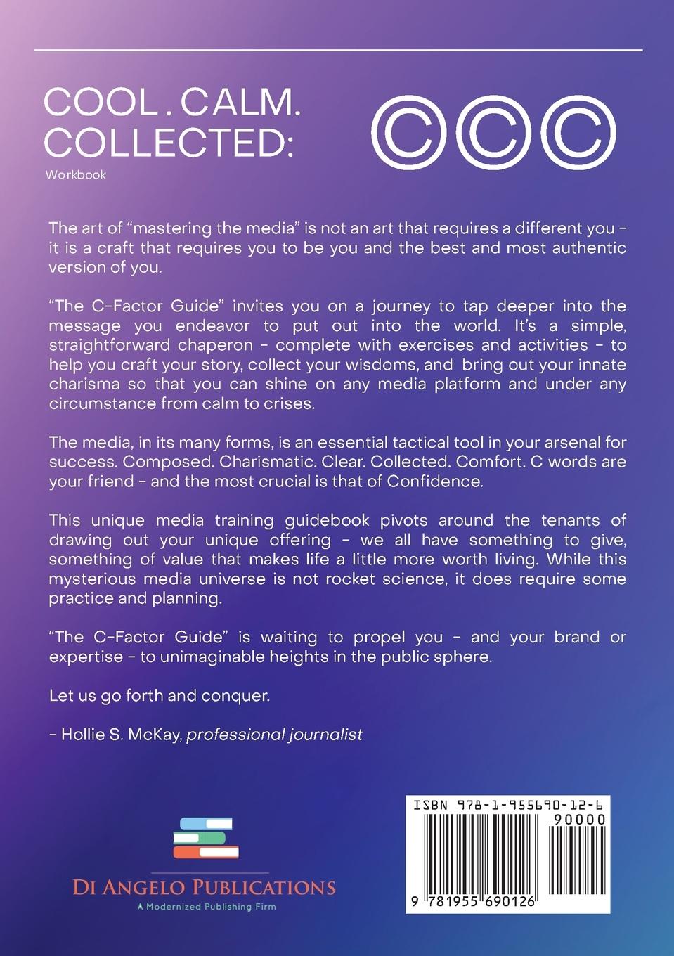 Rückseitencover Cool. Calm. Collected.