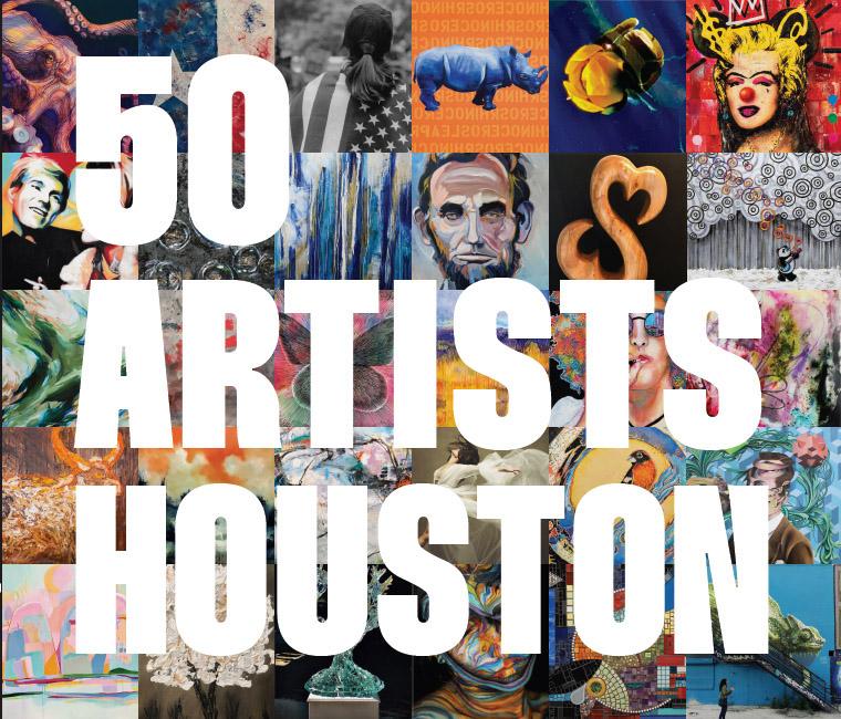Vorderes Coverbild 50 Artists: Houston