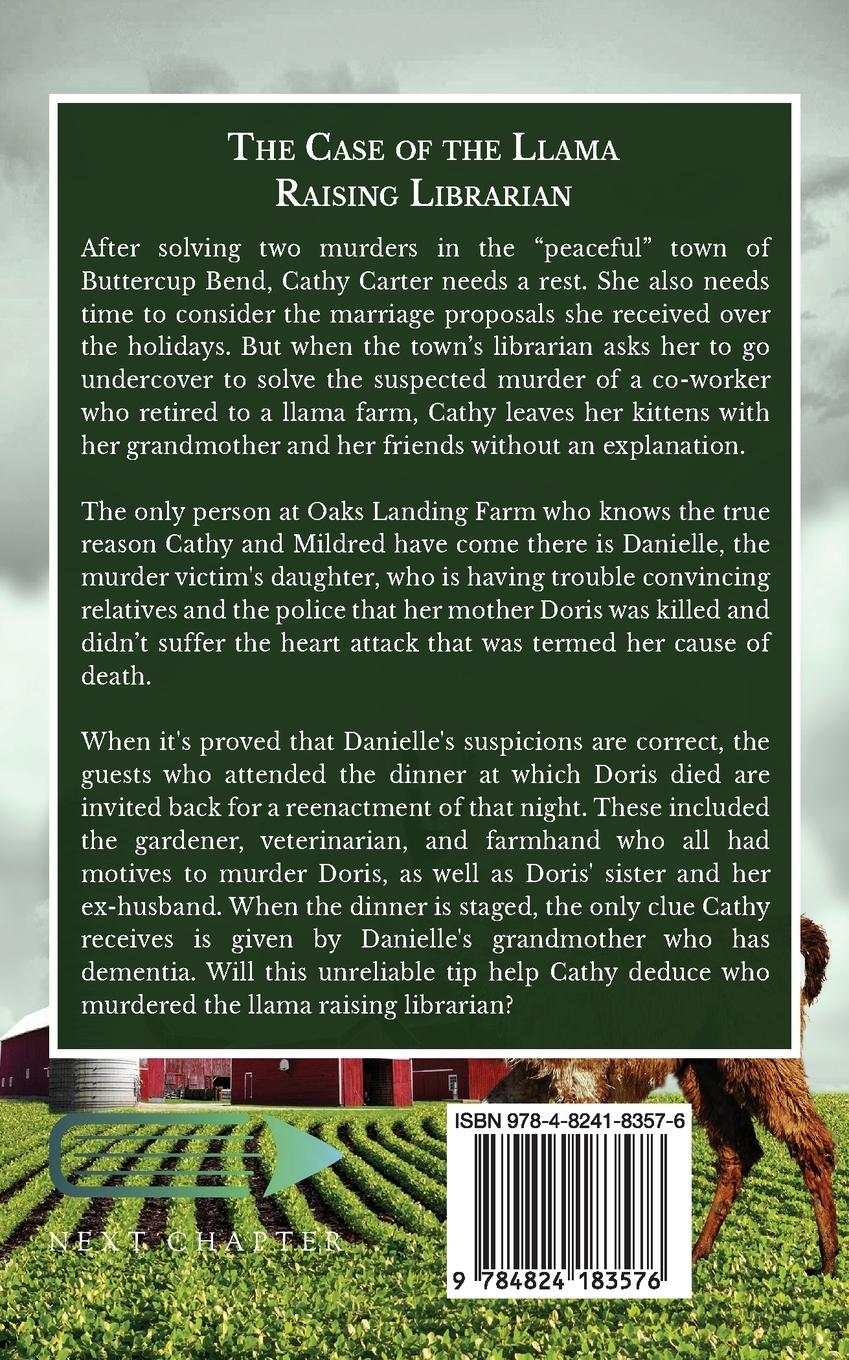 Rückseitencover The Case of the Llama Raising Librarian