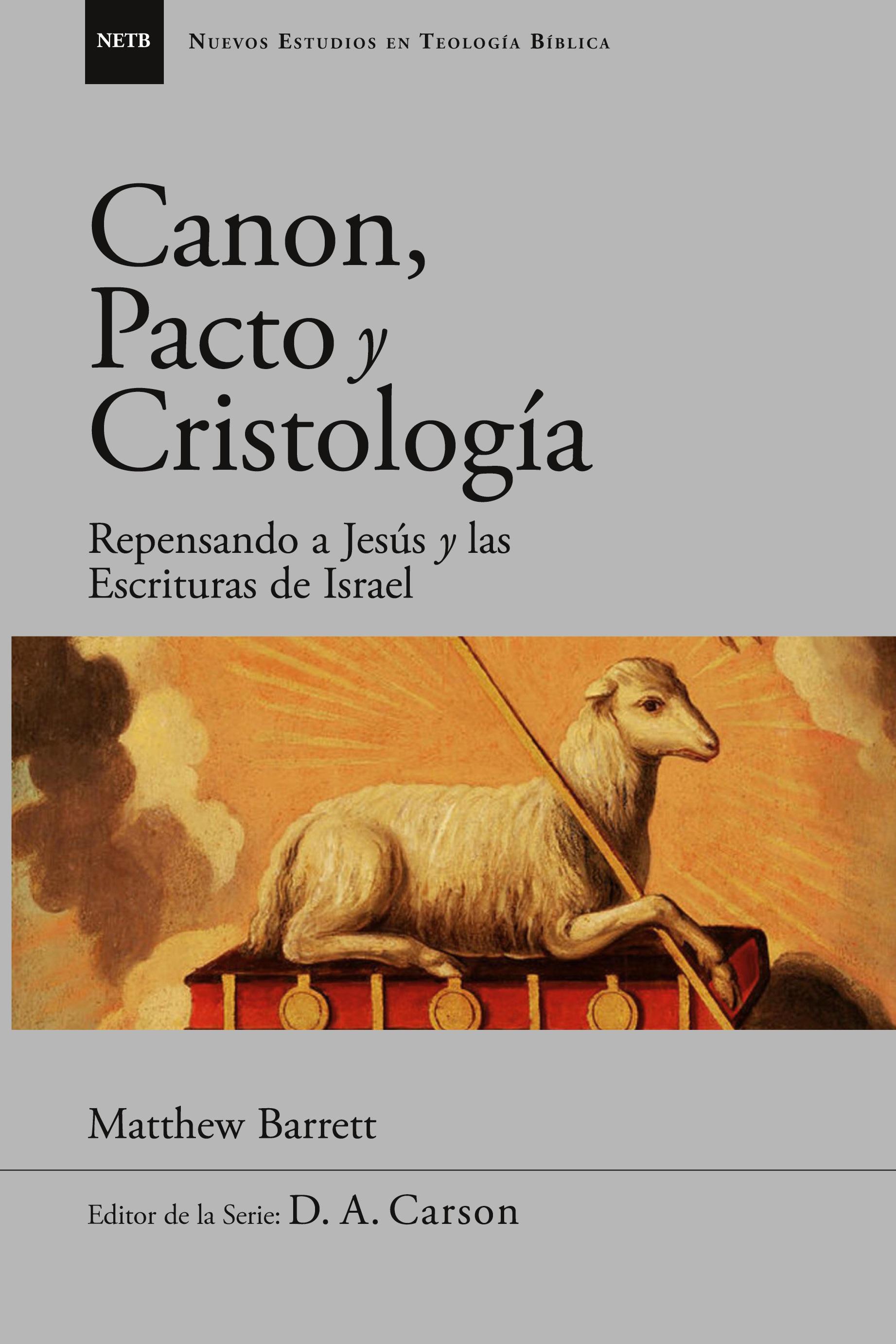 Vorderes Coverbild Canon, pacto y cristología
