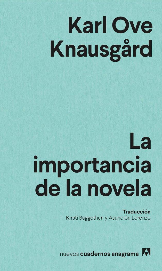 Vorderes Coverbild Importancia de la Novela, La
