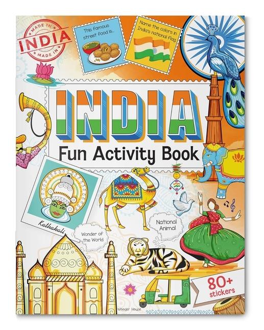 Vorderes Coverbild India - Fun Activity Book for Children