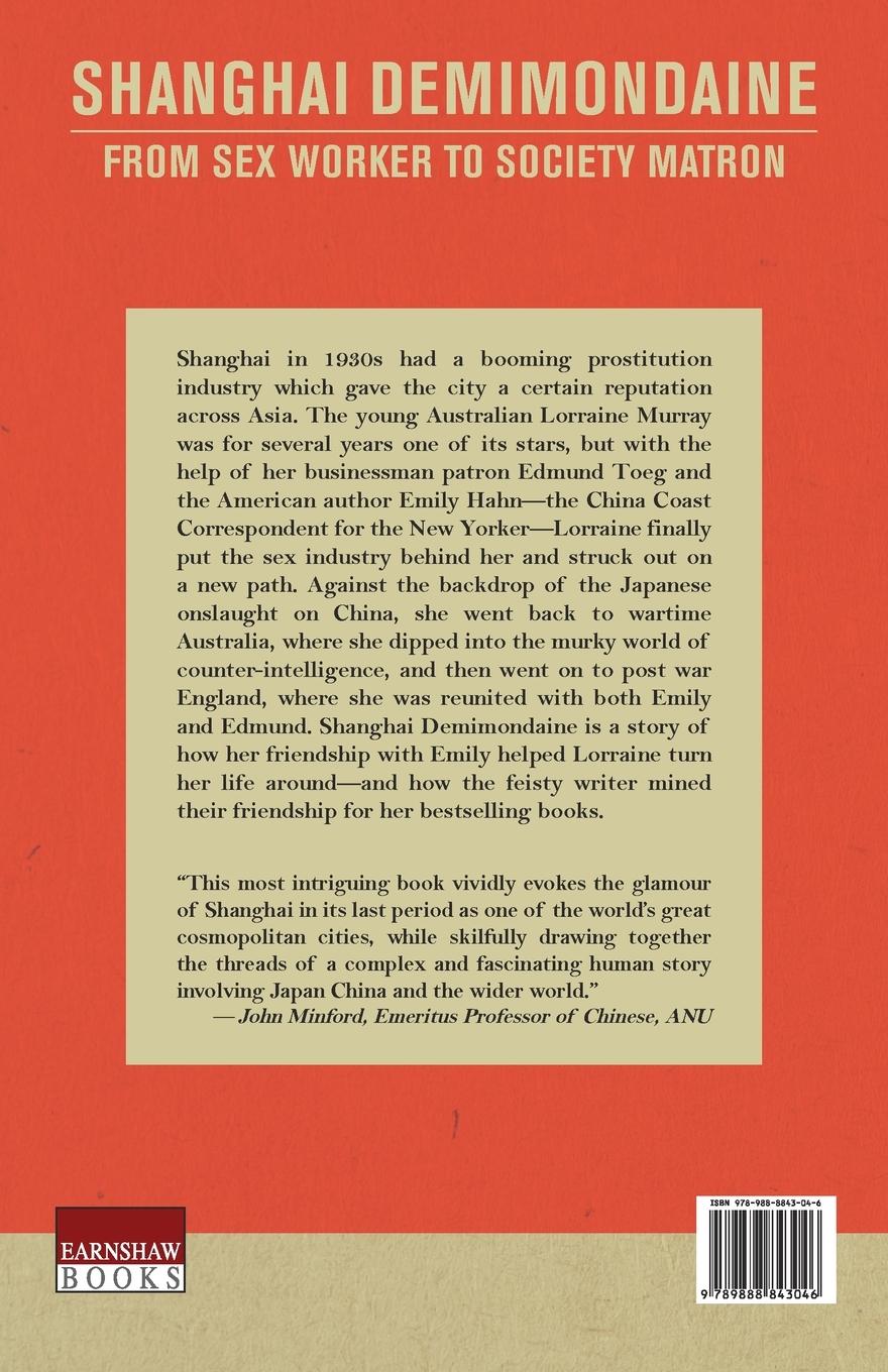 Rückseitencover Shanghai Demimondaine