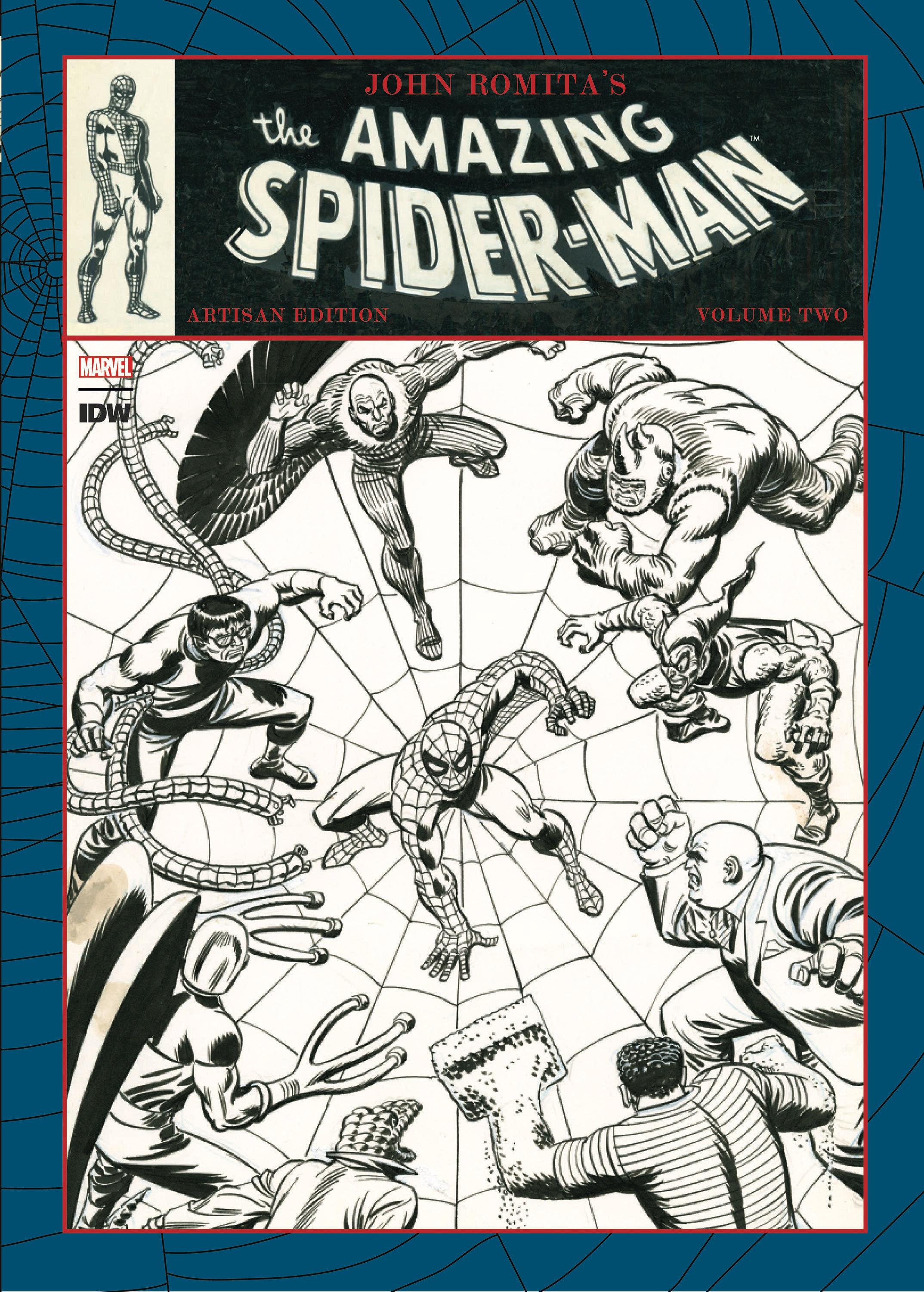 Vorderes Coverbild John Romita's the Amazing Spider-Man Vol. 2 Artisan Edition