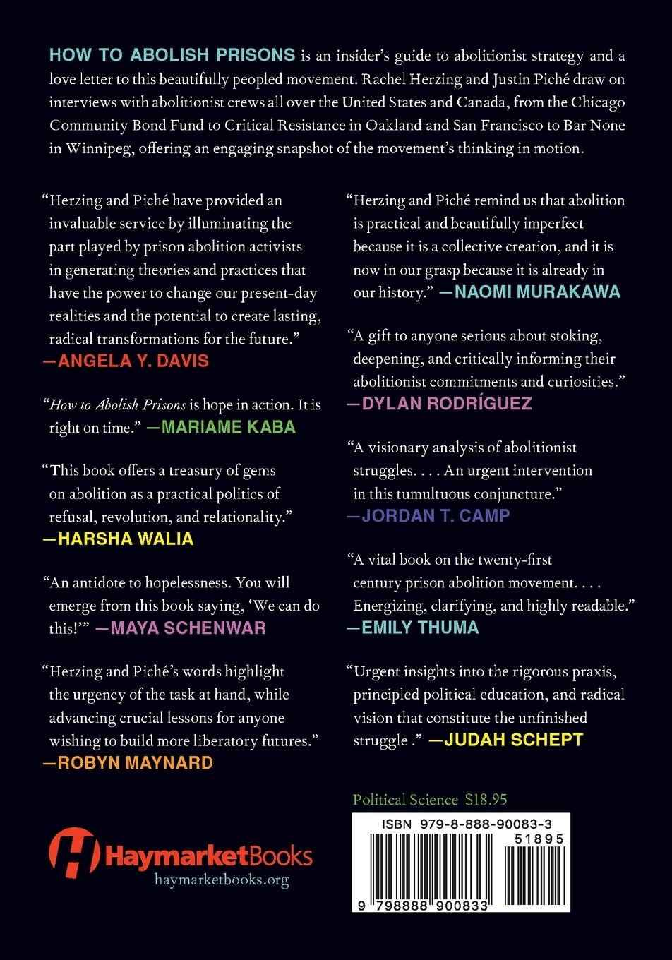 Rückseitencover How to Abolish Prisons