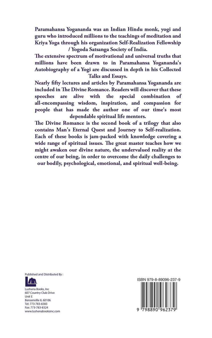 Rückseitencover The Divine Romance