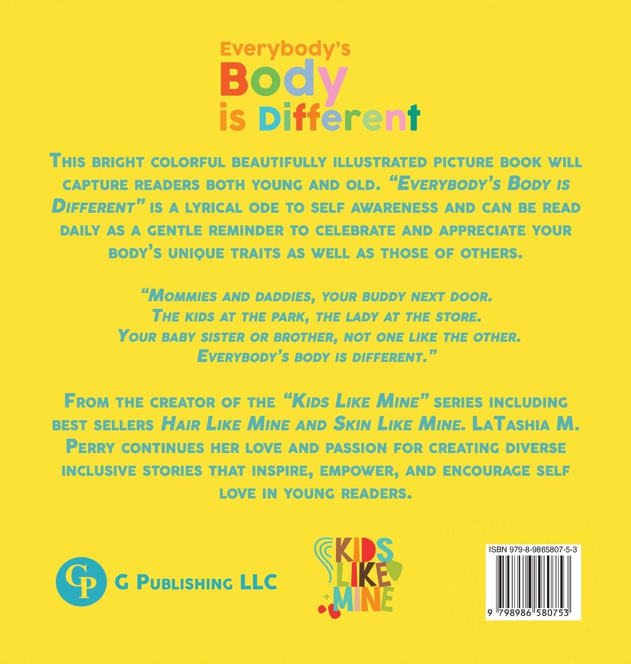 Rückseitencover Everybody's Body is Different