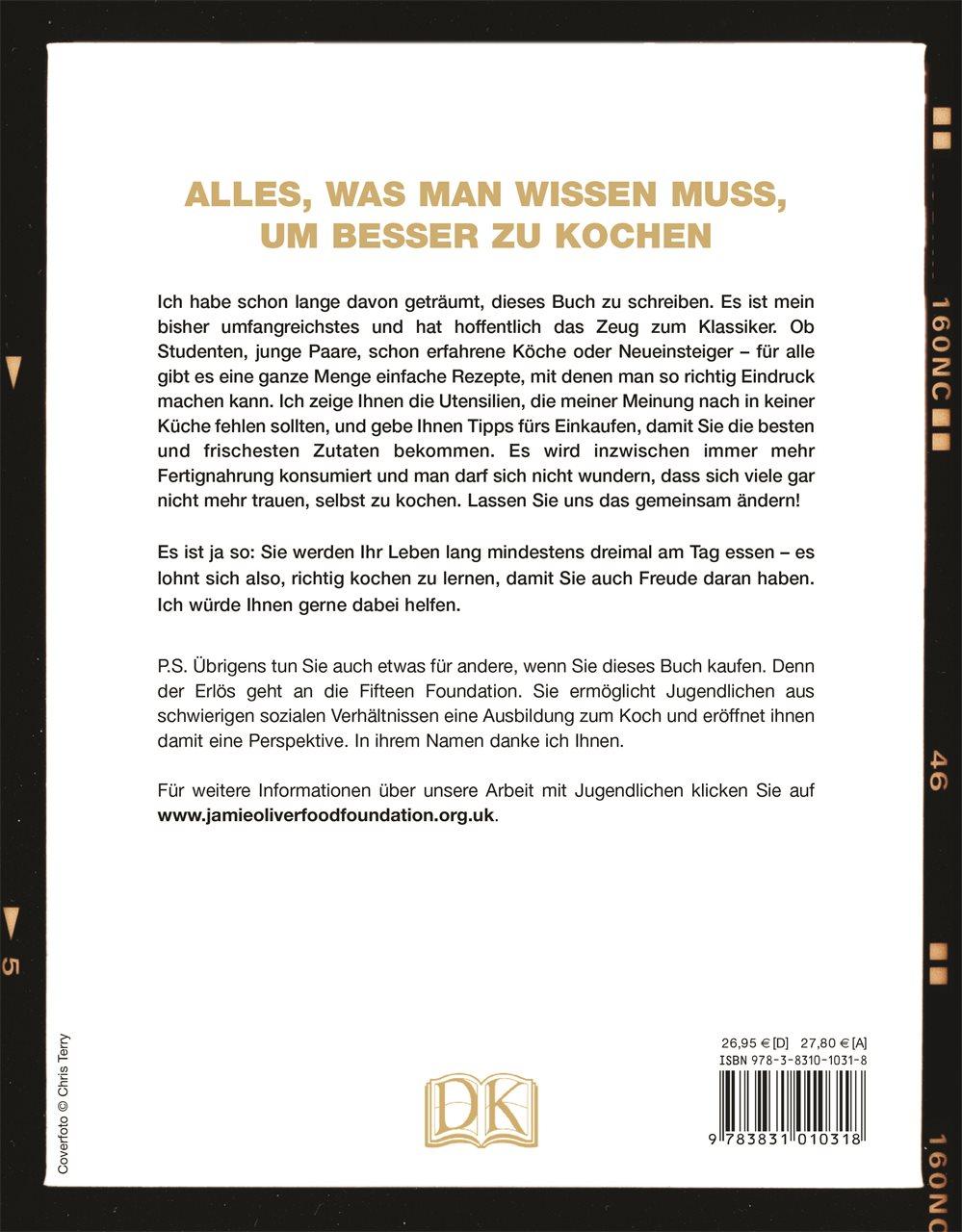 Rückseitencover Besser kochen mit Jamie Oliver