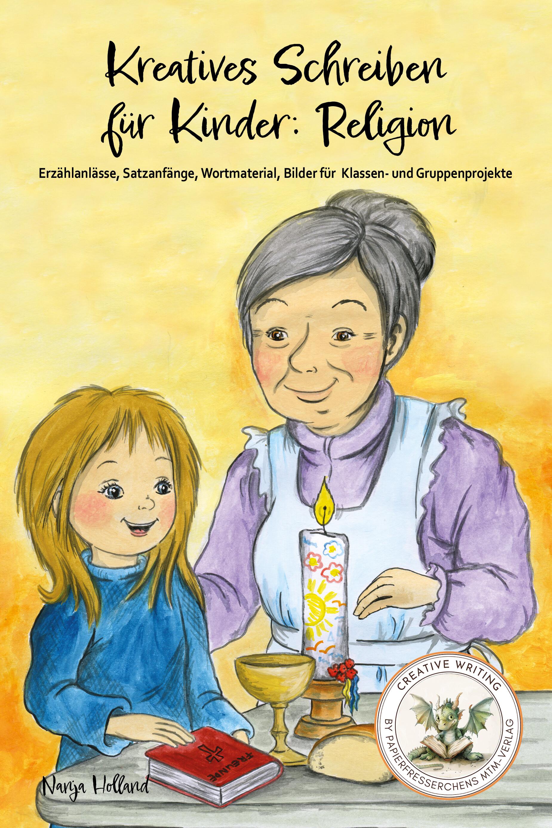 Vorderes Coverbild Kreatives Schreiben für Kinder: Religion