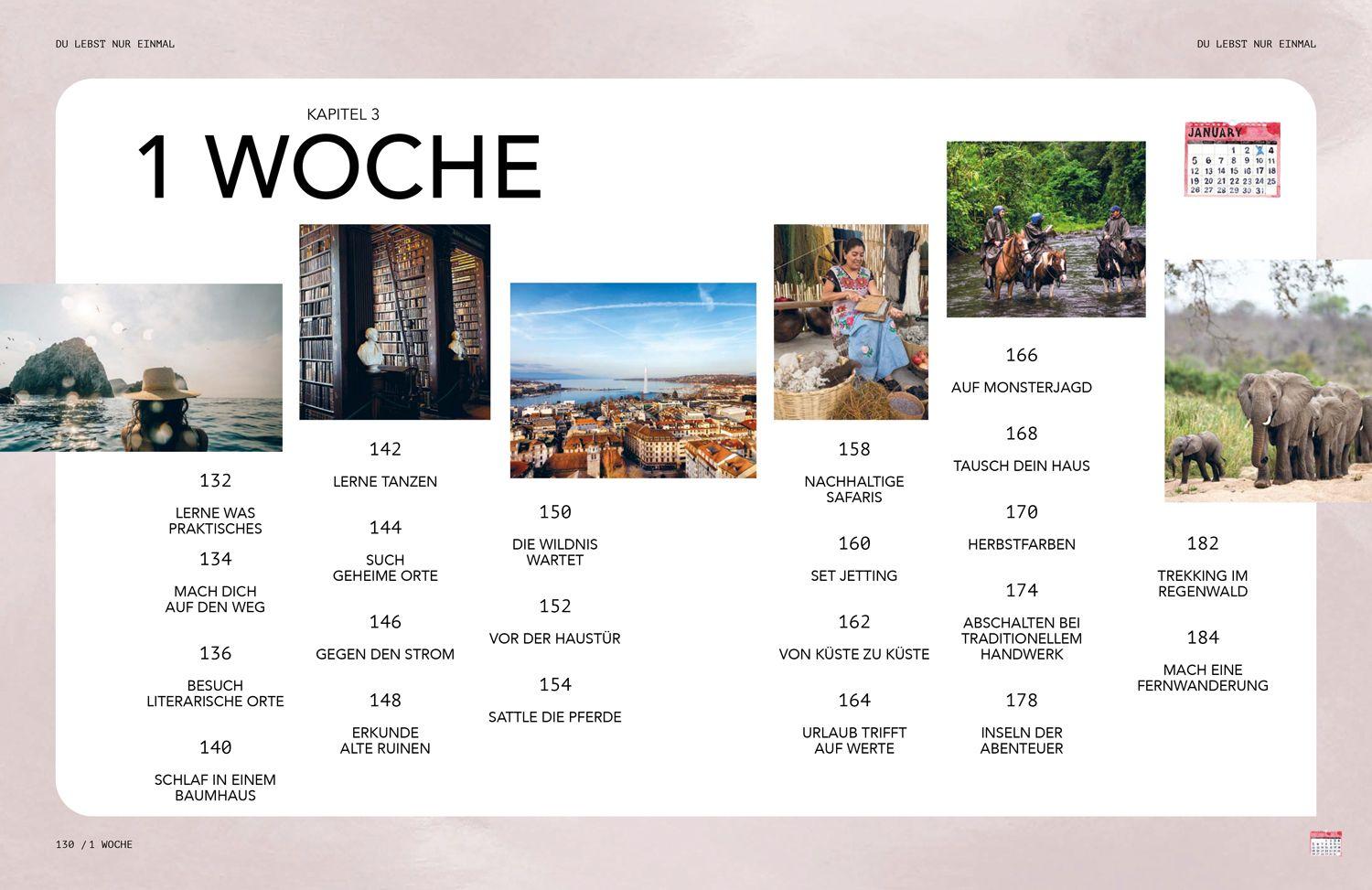 Beispielinhalt (Bild) LONELY PLANET Bildband Du lebst nur einmal