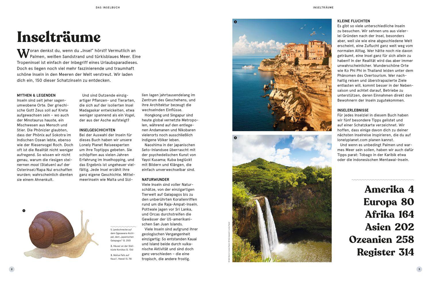 Beispielinhalt (Bild) LONELY PLANET Bildband Das Inselbuch