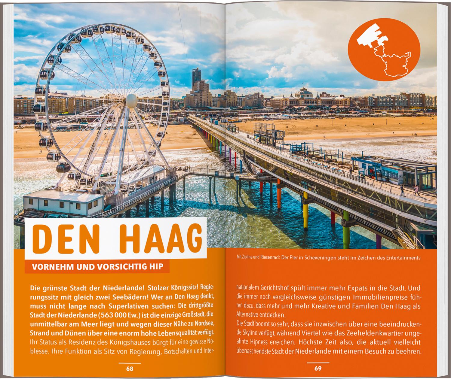 Beispielinhalt (Bild) MARCO POLO Reiseführer Rotterdam & Den Haag, Delft