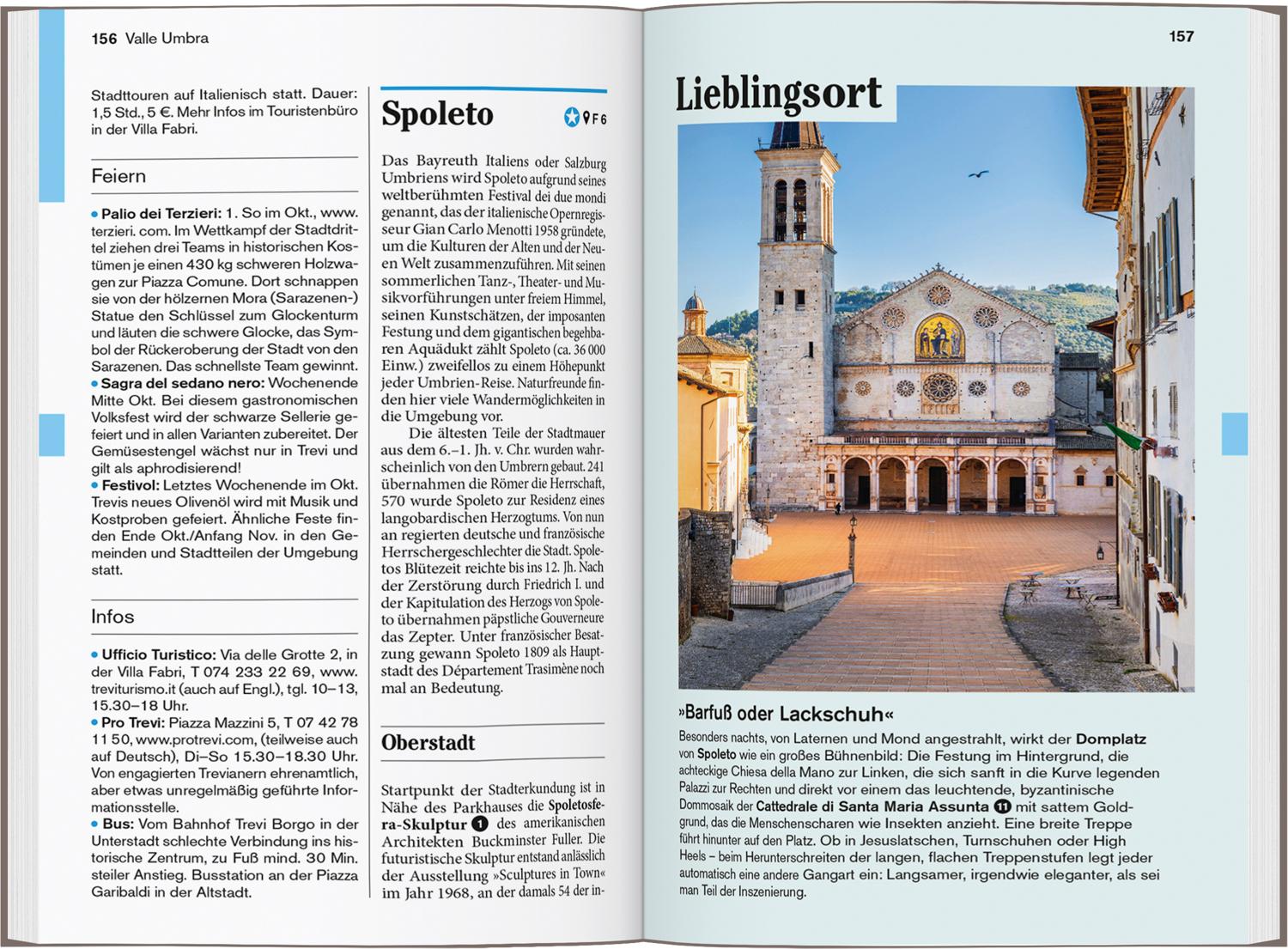 Beispielinhalt (Bild) DUMONT Reise-Taschenbuch Reiseführer Umbrien