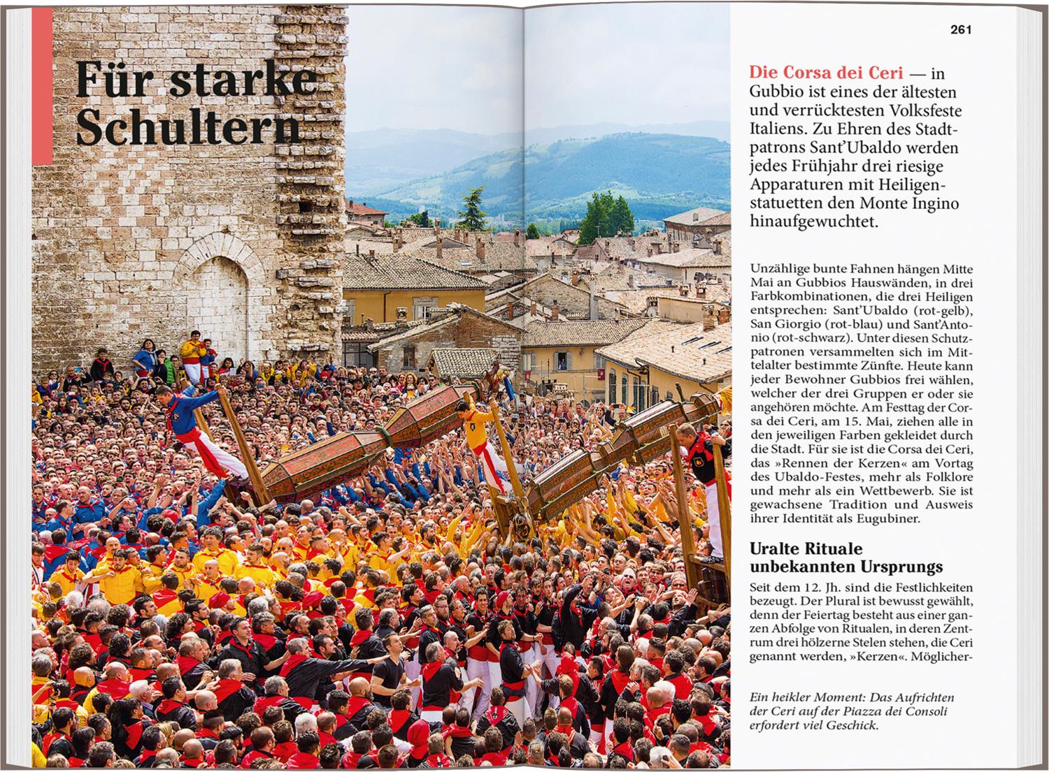 Beispielinhalt (Bild) DUMONT Reise-Taschenbuch Reiseführer Umbrien
