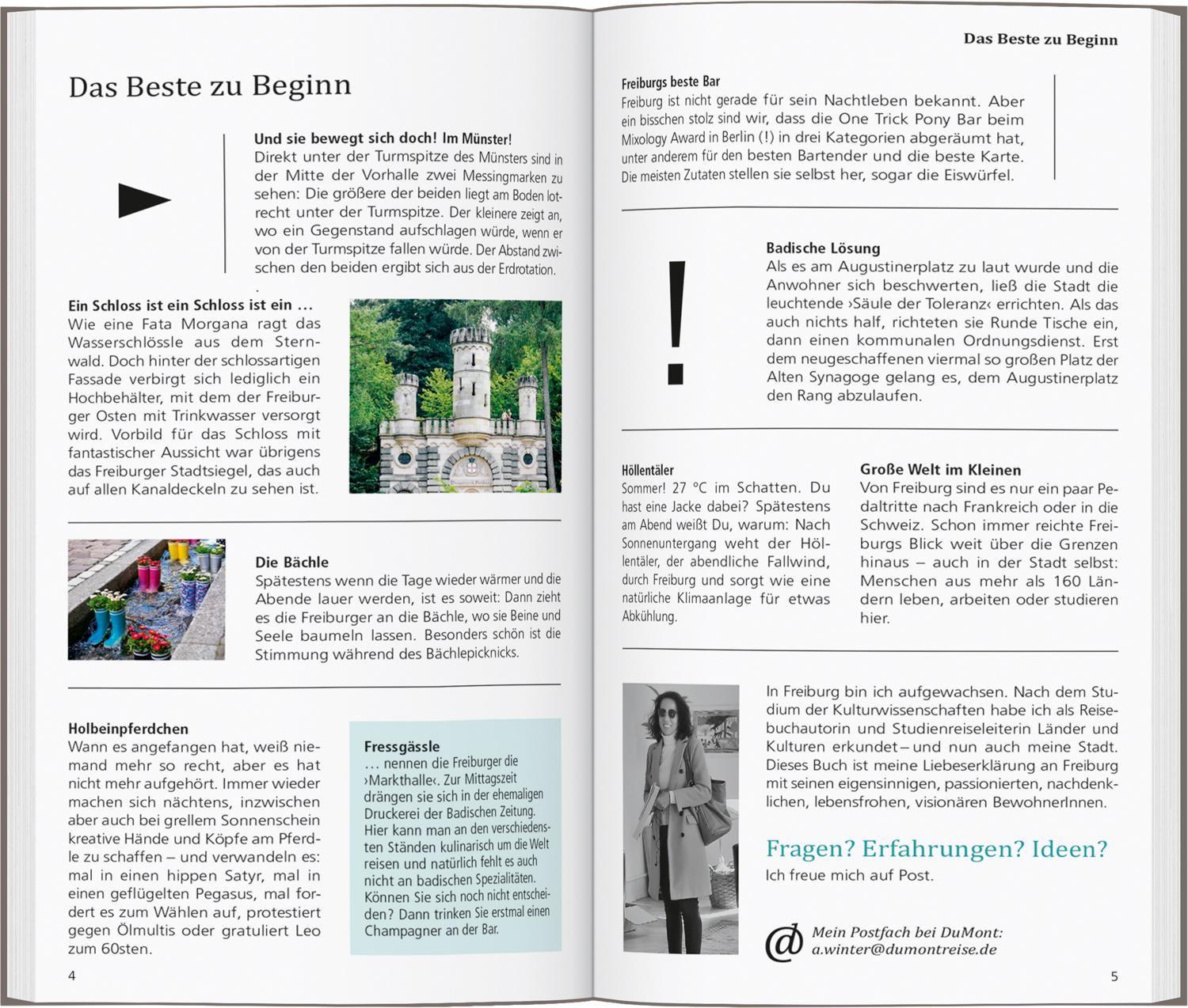 Beispielinhalt (Bild) DUMONT direkt Reiseführer Freiburg