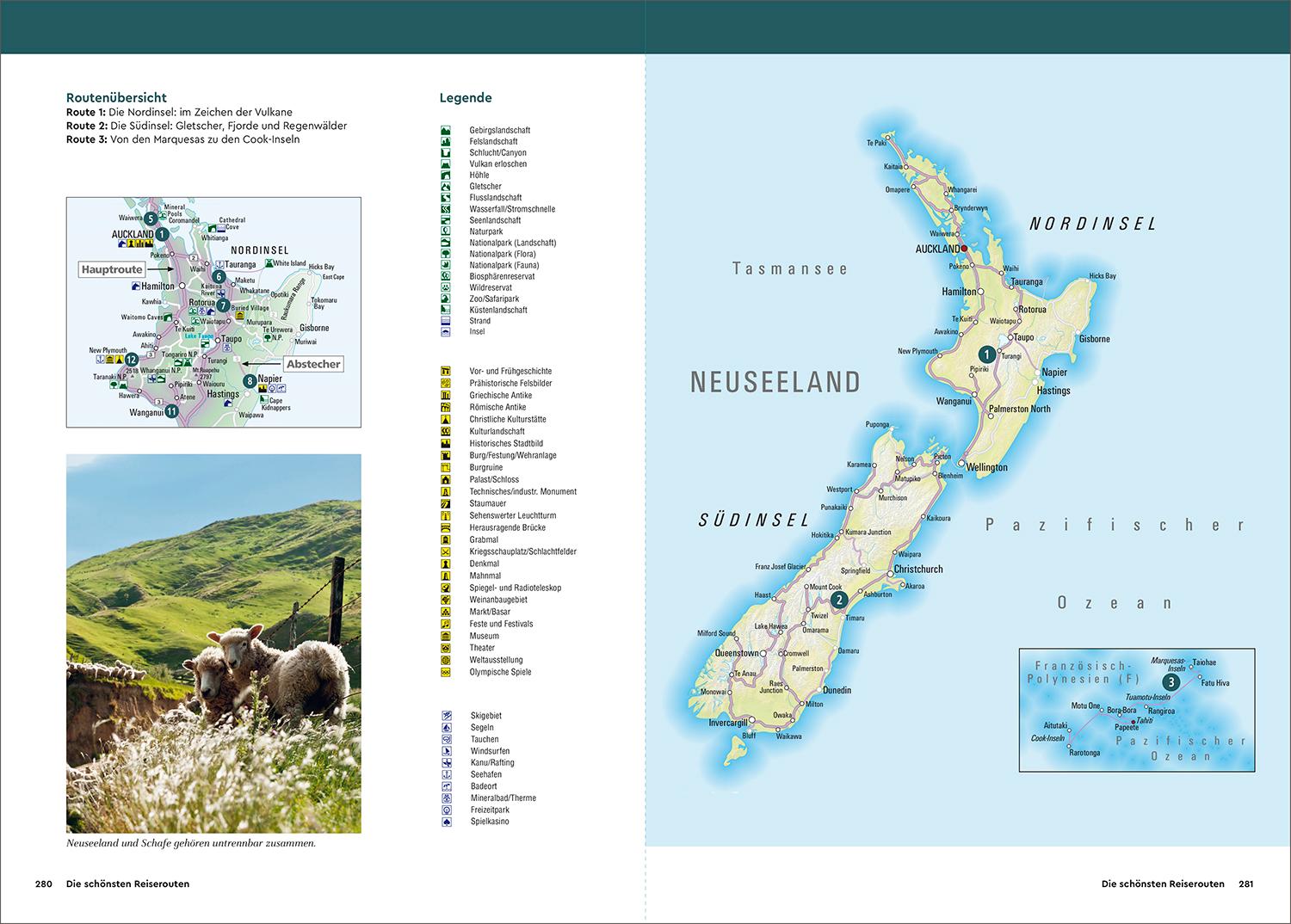 Beispielinhalt (Bild) KUNTH Unterwegs in Neuseeland