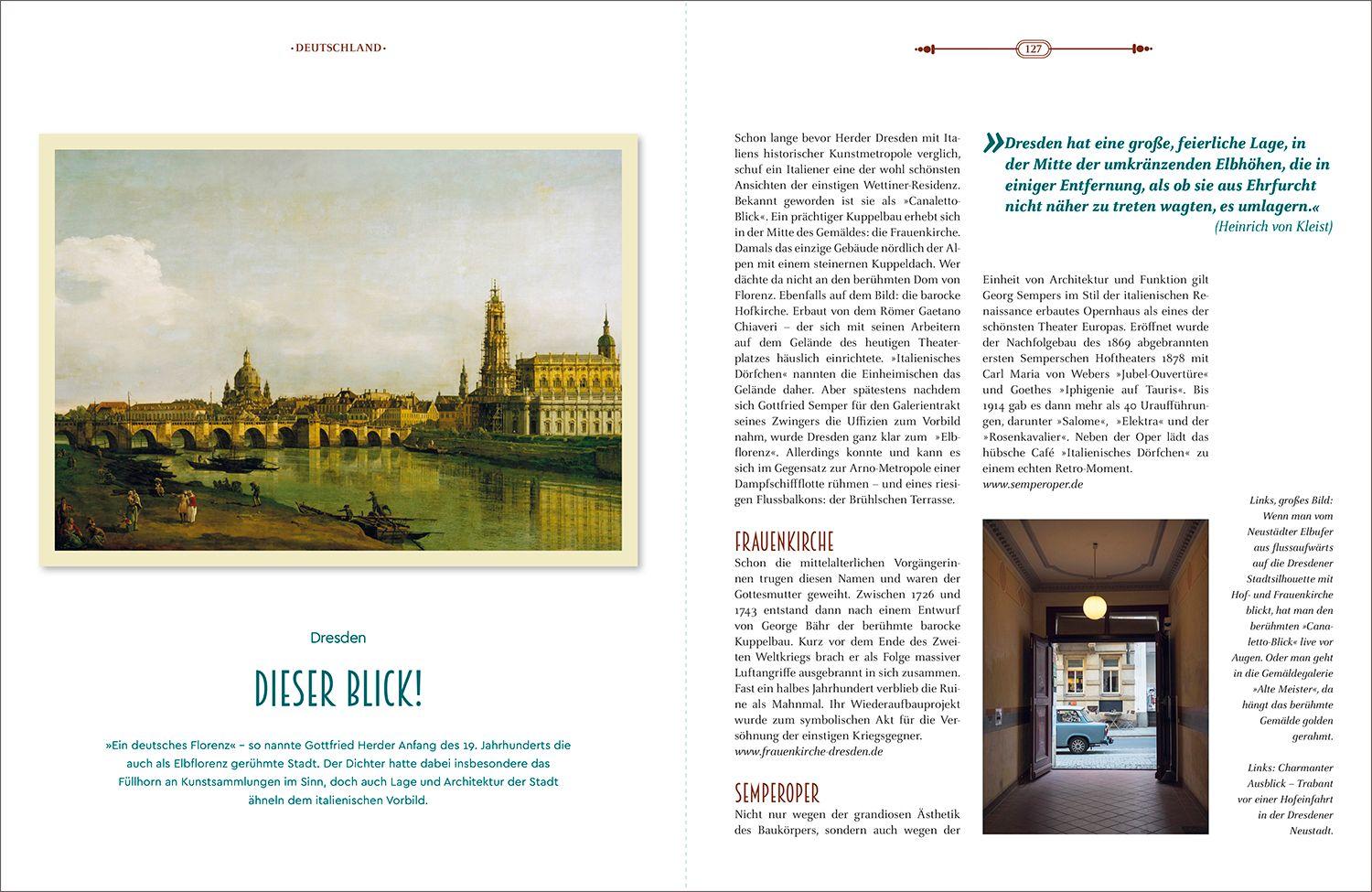 Beispielinhalt (Bild) KUNTH Bildband Heute so schön wie damals - Legendäre Urlaubsorte in Deutschland, Österreich und der Schweiz