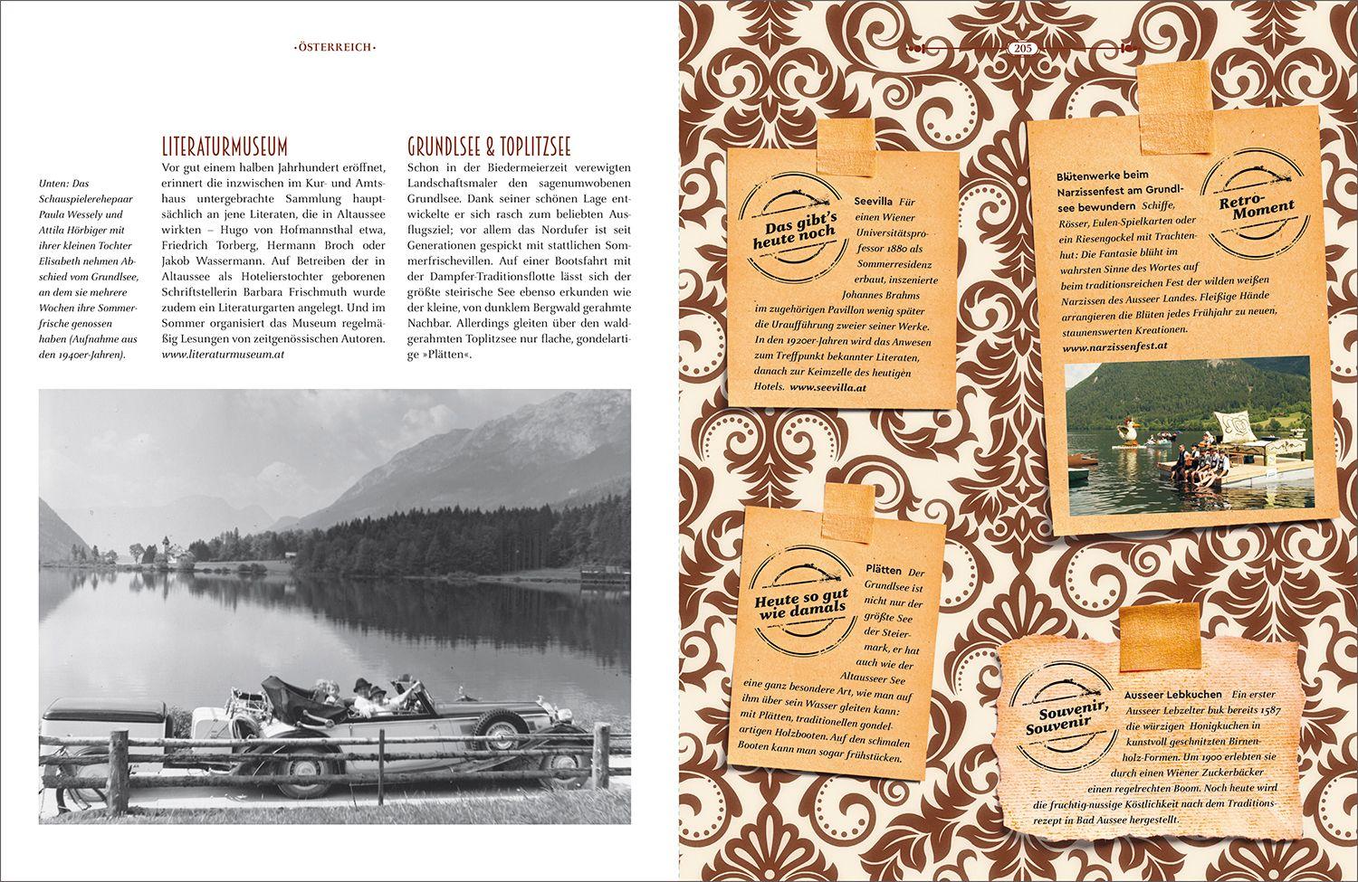 Beispielinhalt (Bild) KUNTH Bildband Heute so schön wie damals - Legendäre Urlaubsorte in Deutschland, Österreich und der Schweiz