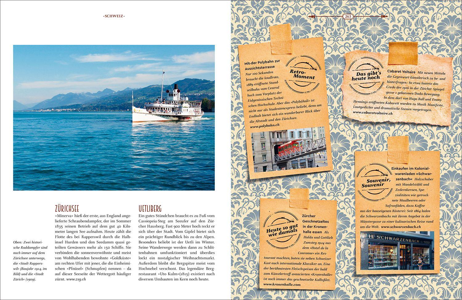 Beispielinhalt (Bild) KUNTH Bildband Heute so schön wie damals - Legendäre Urlaubsorte in Deutschland, Österreich und der Schweiz