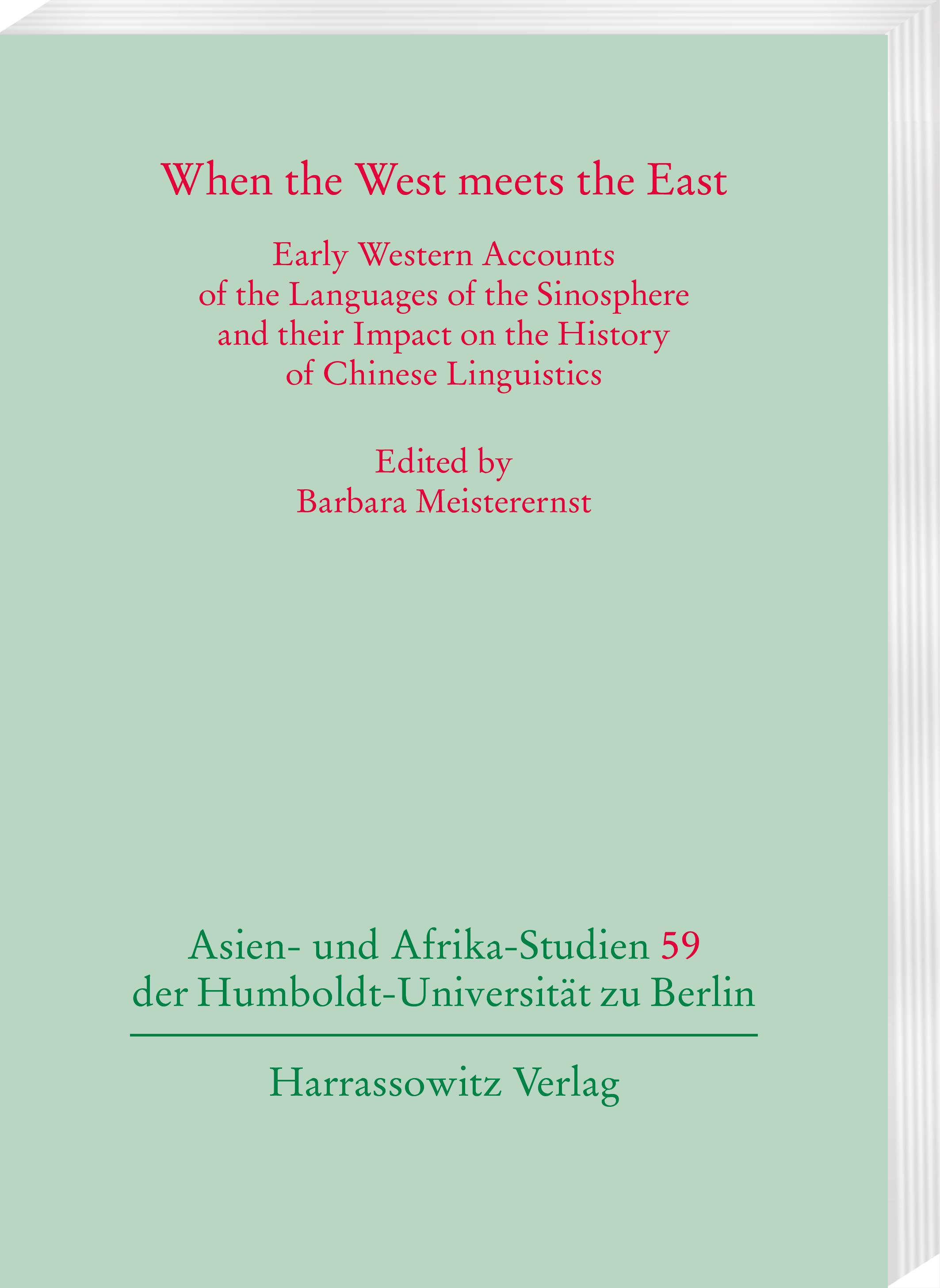 Vorderes Coverbild When the West meets the East