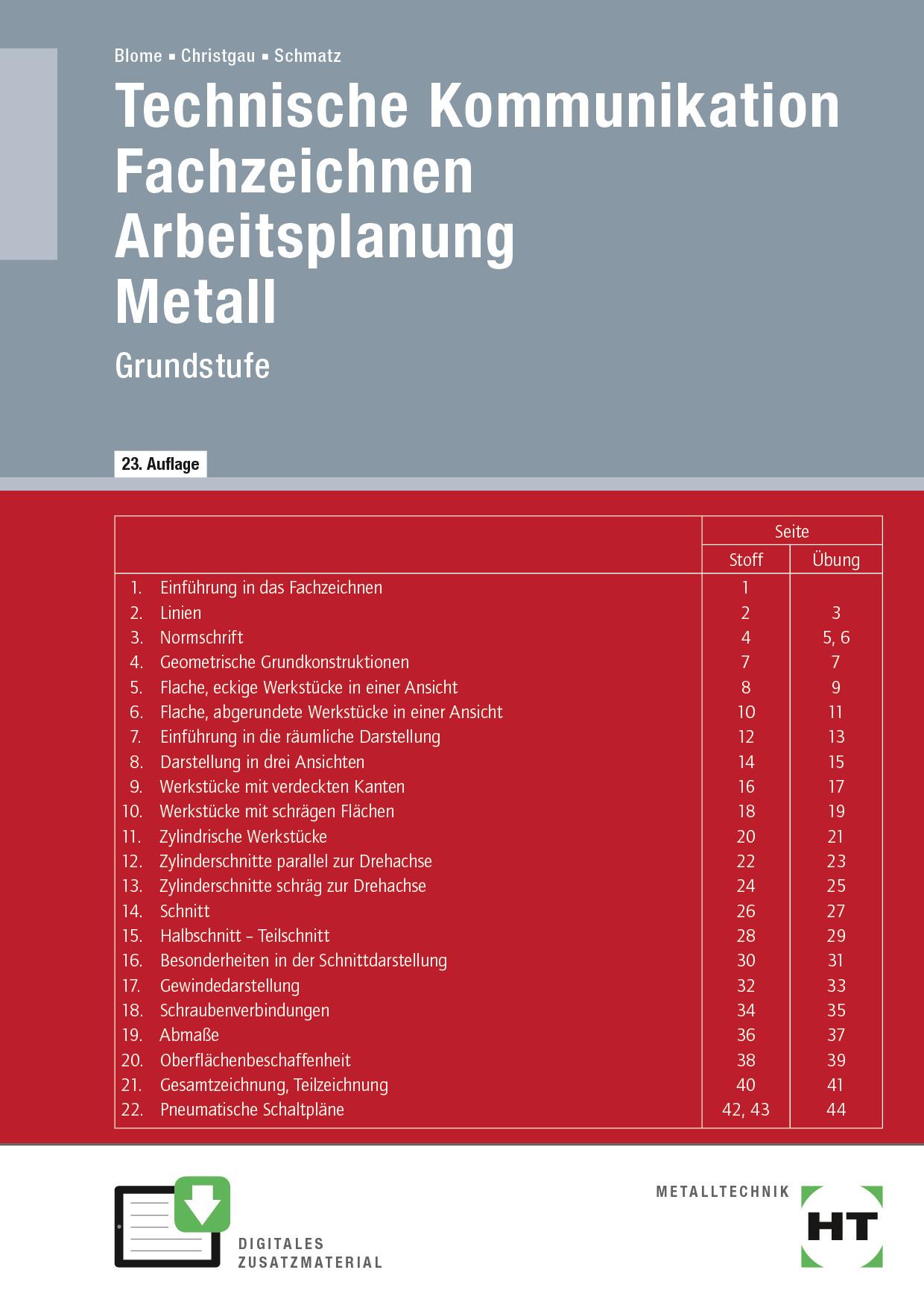 Vorderes Coverbild Technische Kommunikation