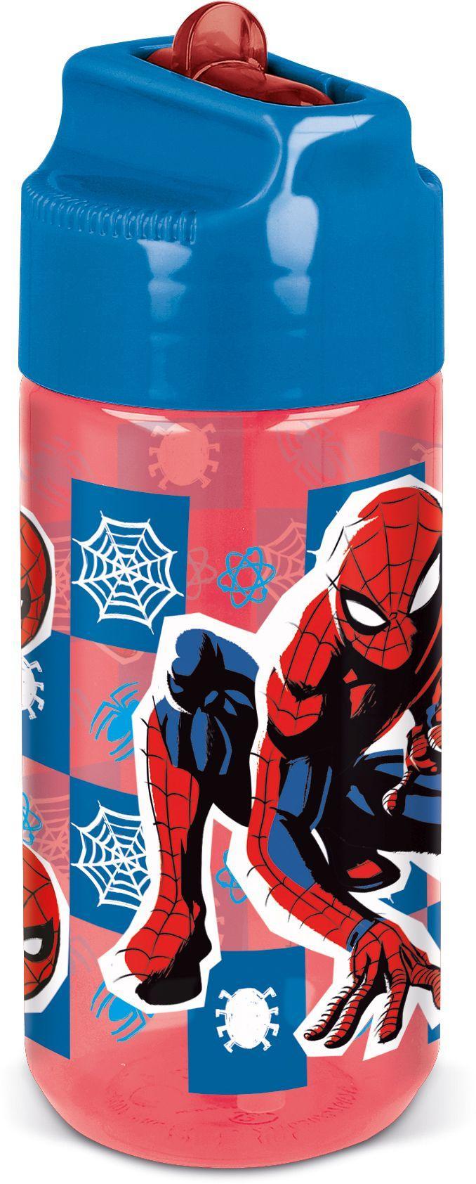 Vorderes Coverbild Spiderman Trinkflasche Tritan 430 ml