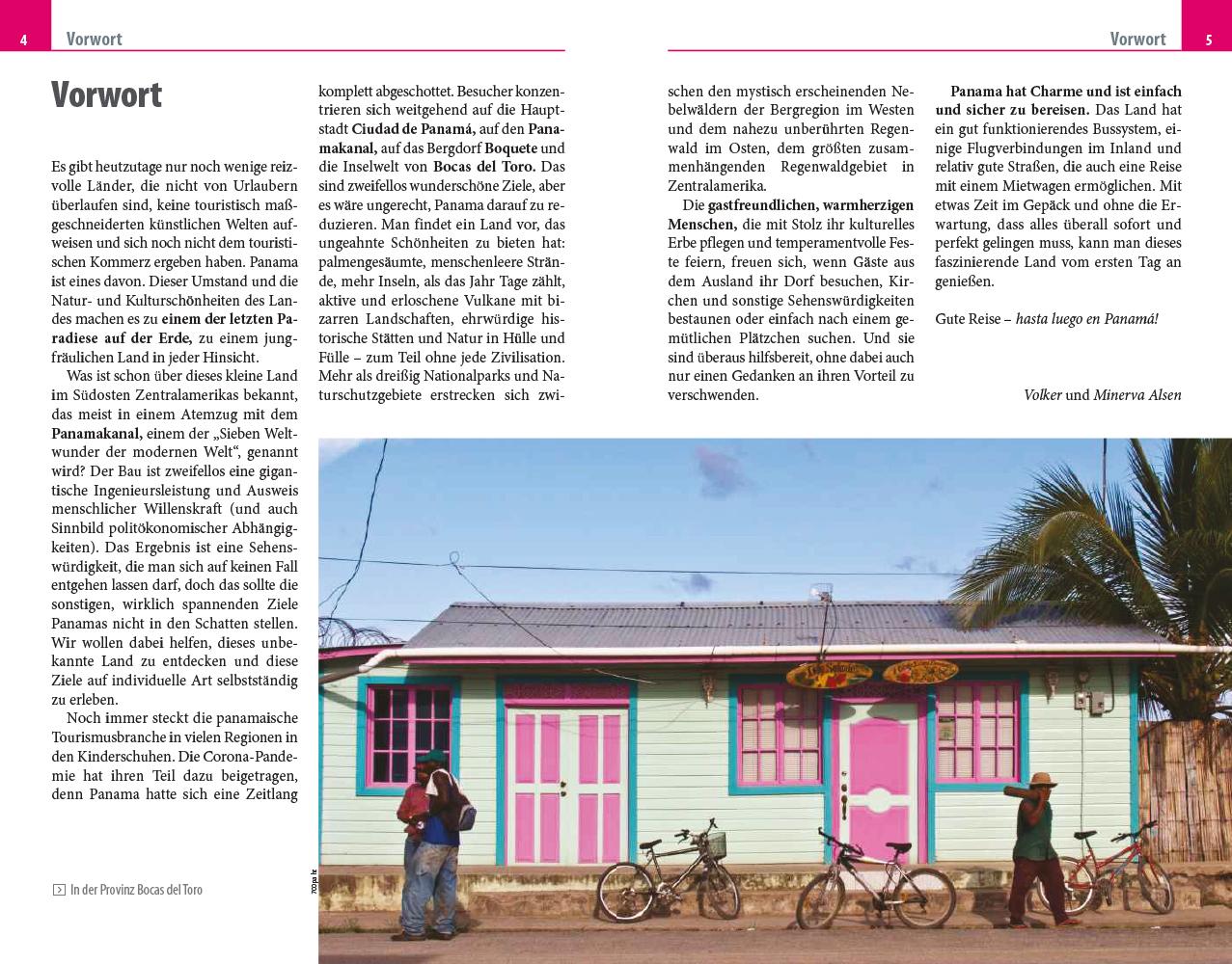 Beispielinhalt (Bild) Reise Know-How Reiseführer Panama