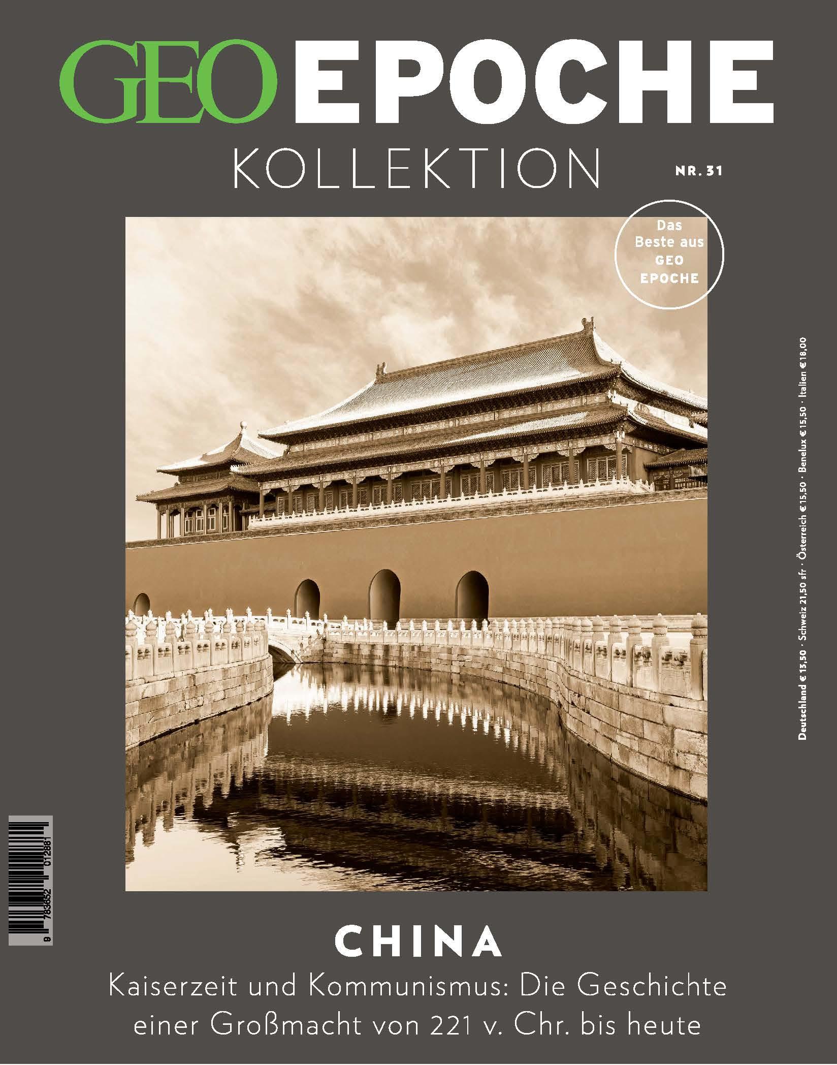 Vorderes Coverbild GEO Epoche KOLLEKTION / GEO Epoche KOLLEKTION 31/2023 - China