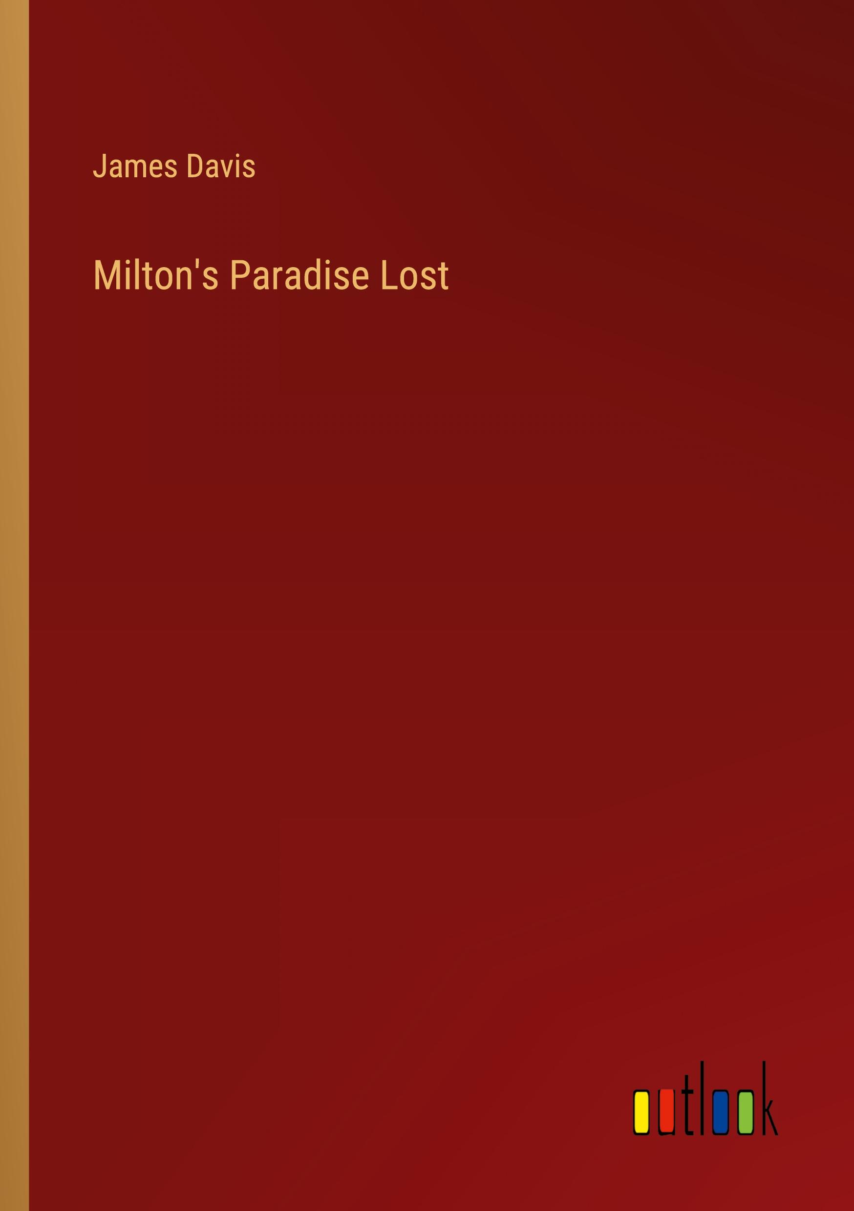 Vorderes Coverbild Milton's Paradise Lost