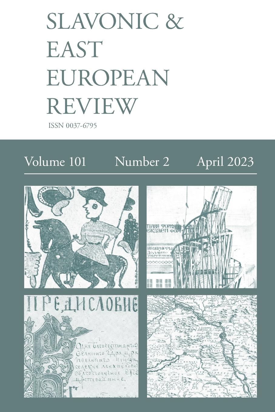 Vorderes Coverbild Slavonic & East European Review (101