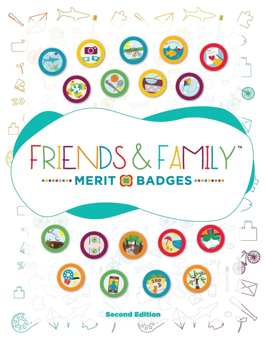 Vorderes Coverbild Friends and Family Merit Badges (TM)