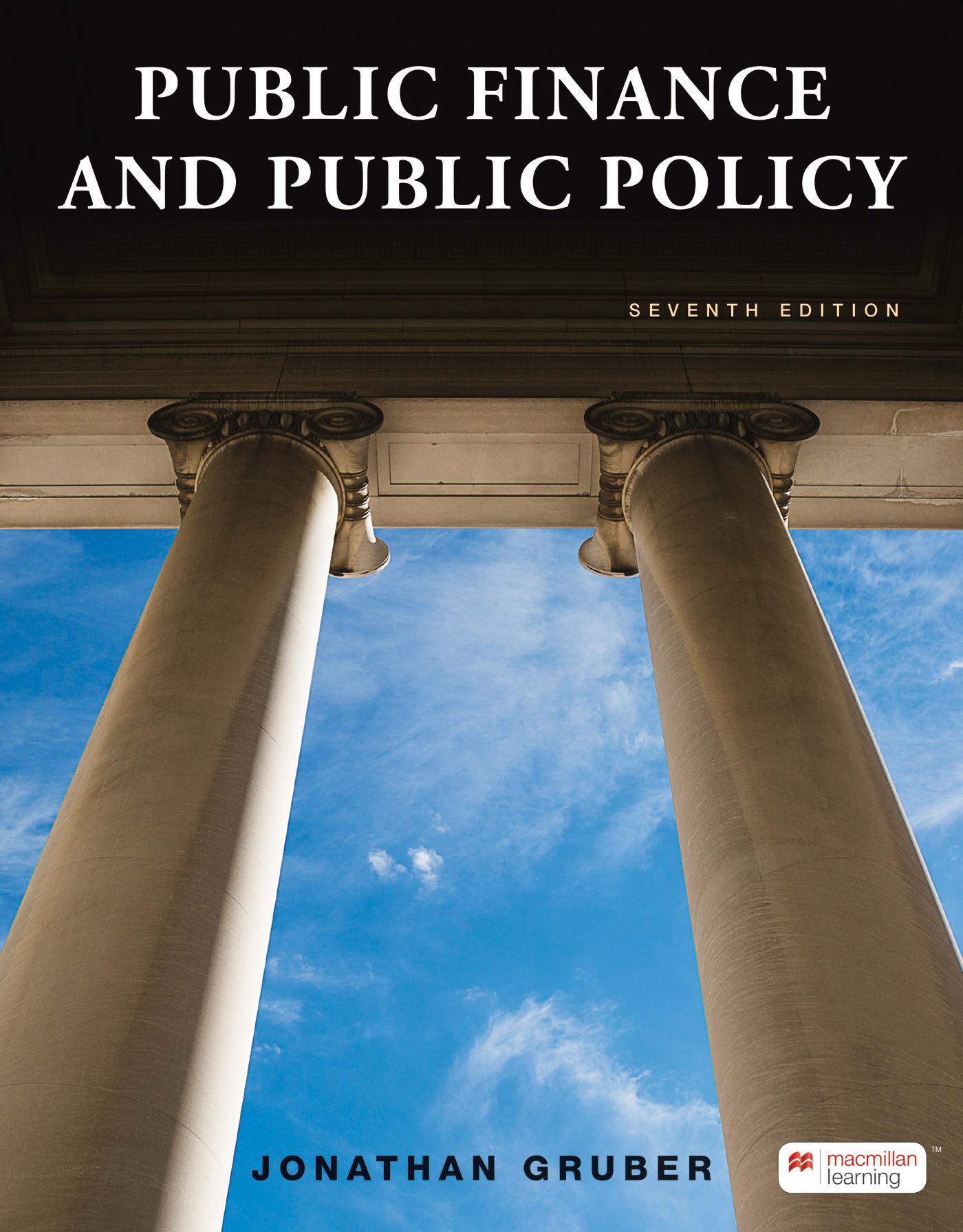Vorderes Coverbild Public Finance and Public Policy (International Edition)