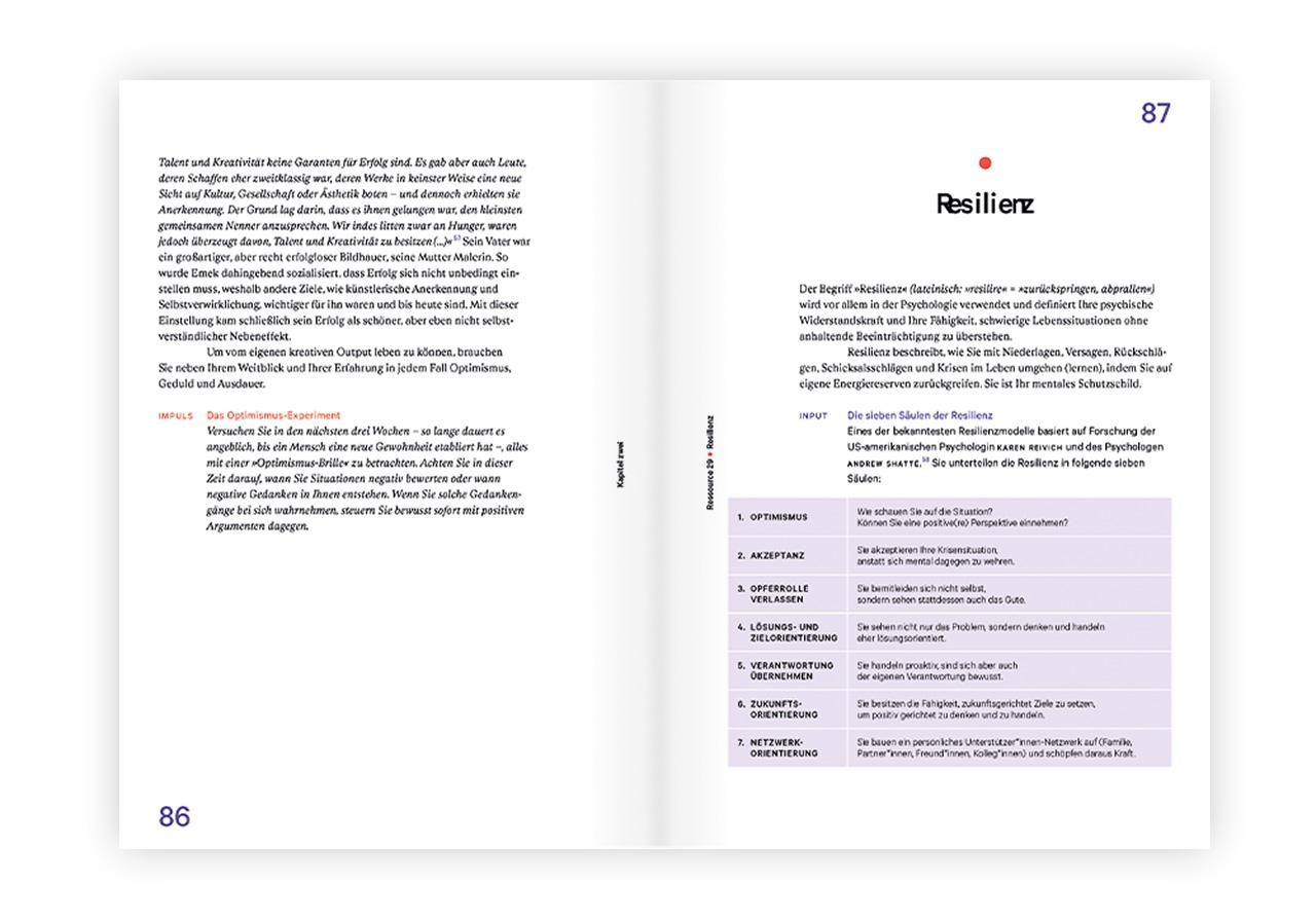 Beispielinhalt (Bild) Kreative Identität und Selbsterkenntnis