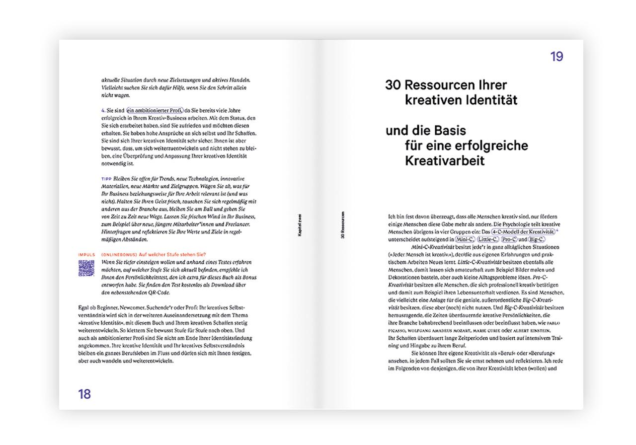Beispielinhalt (Bild) Kreative Identität und Selbsterkenntnis