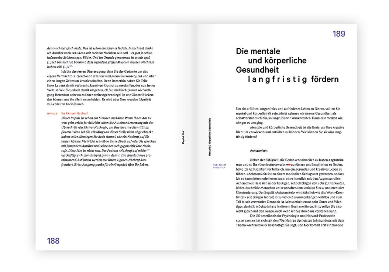 Beispielinhalt (Bild) Kreative Identität und Selbsterkenntnis