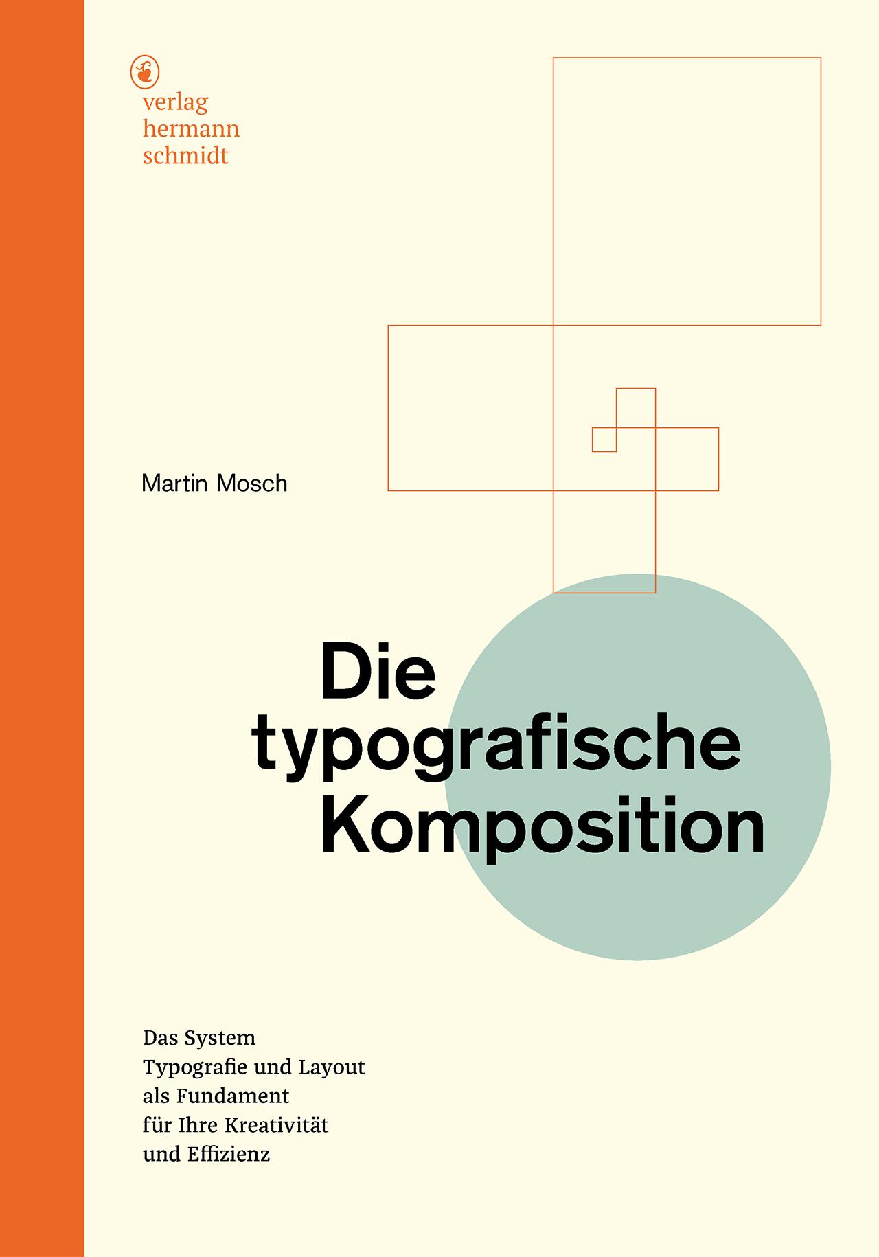Vorderes Coverbild Die typografische Komposition