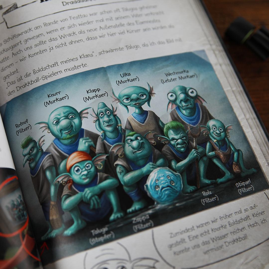 Beispielinhalt (Bild) KoboldKroniken 3. Klassenfahrt mit Klabauter