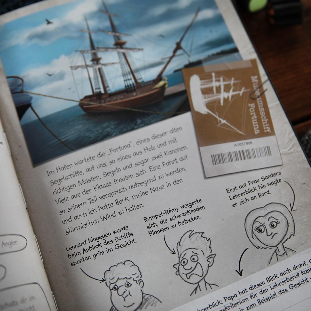 Beispielinhalt (Bild) KoboldKroniken 3. Klassenfahrt mit Klabauter