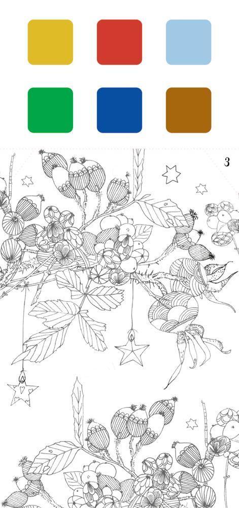 Beispielinhalt (Bild) Kreativ-Adventskalender - Im Winterwald / Bezaubernde Weihnachtszeit