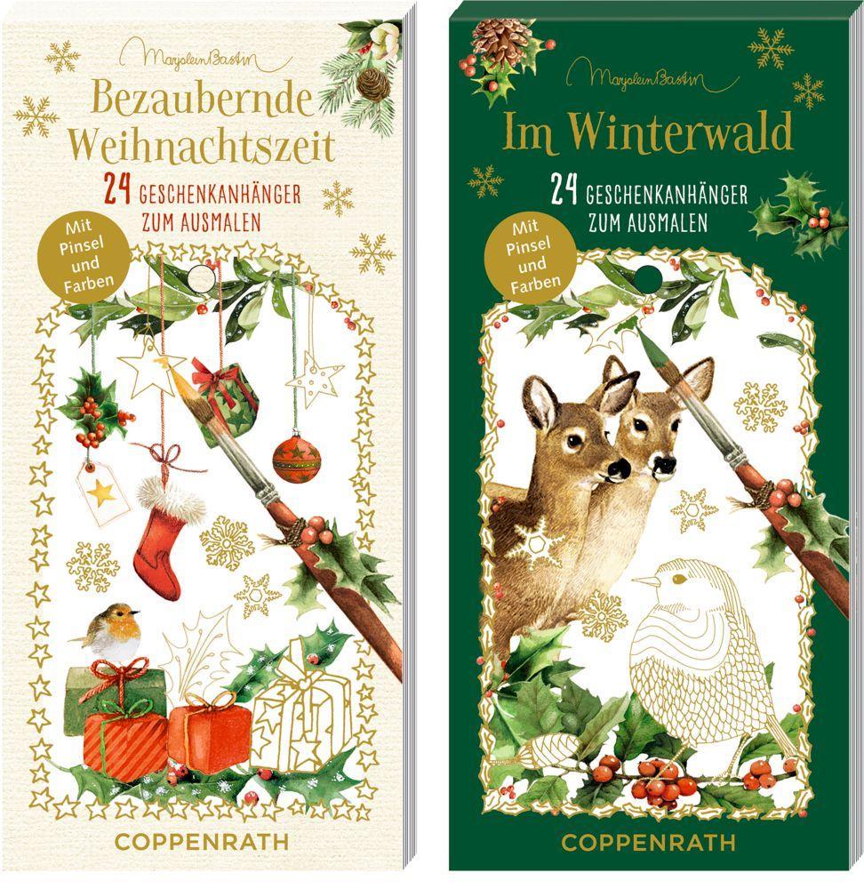 Vorderes Coverbild Kreativ-Adventskalender - Im Winterwald / Bezaubernde Weihnachtszeit