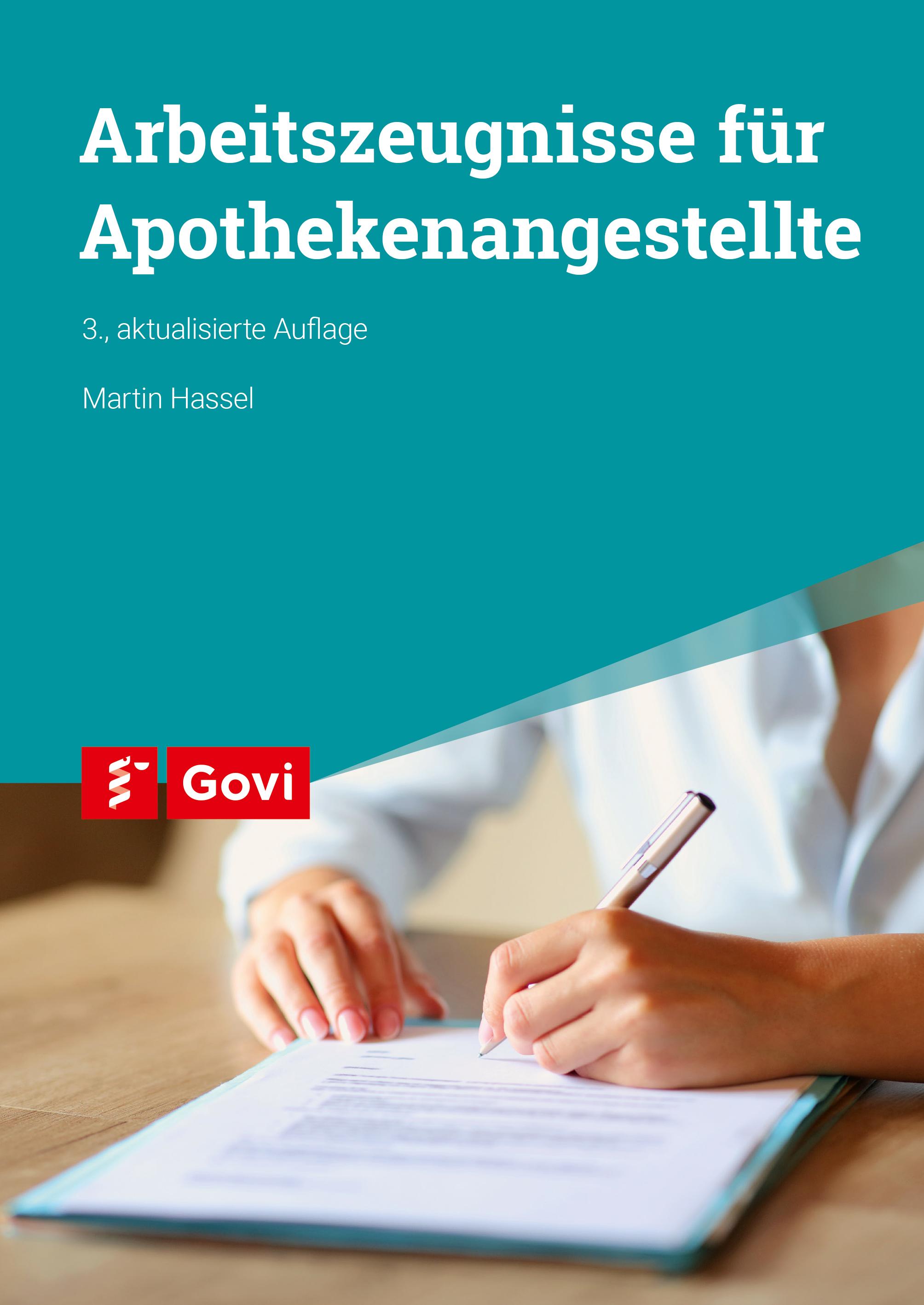 Vorderes Coverbild Arbeitszeugnisse für Apothekenangestellte