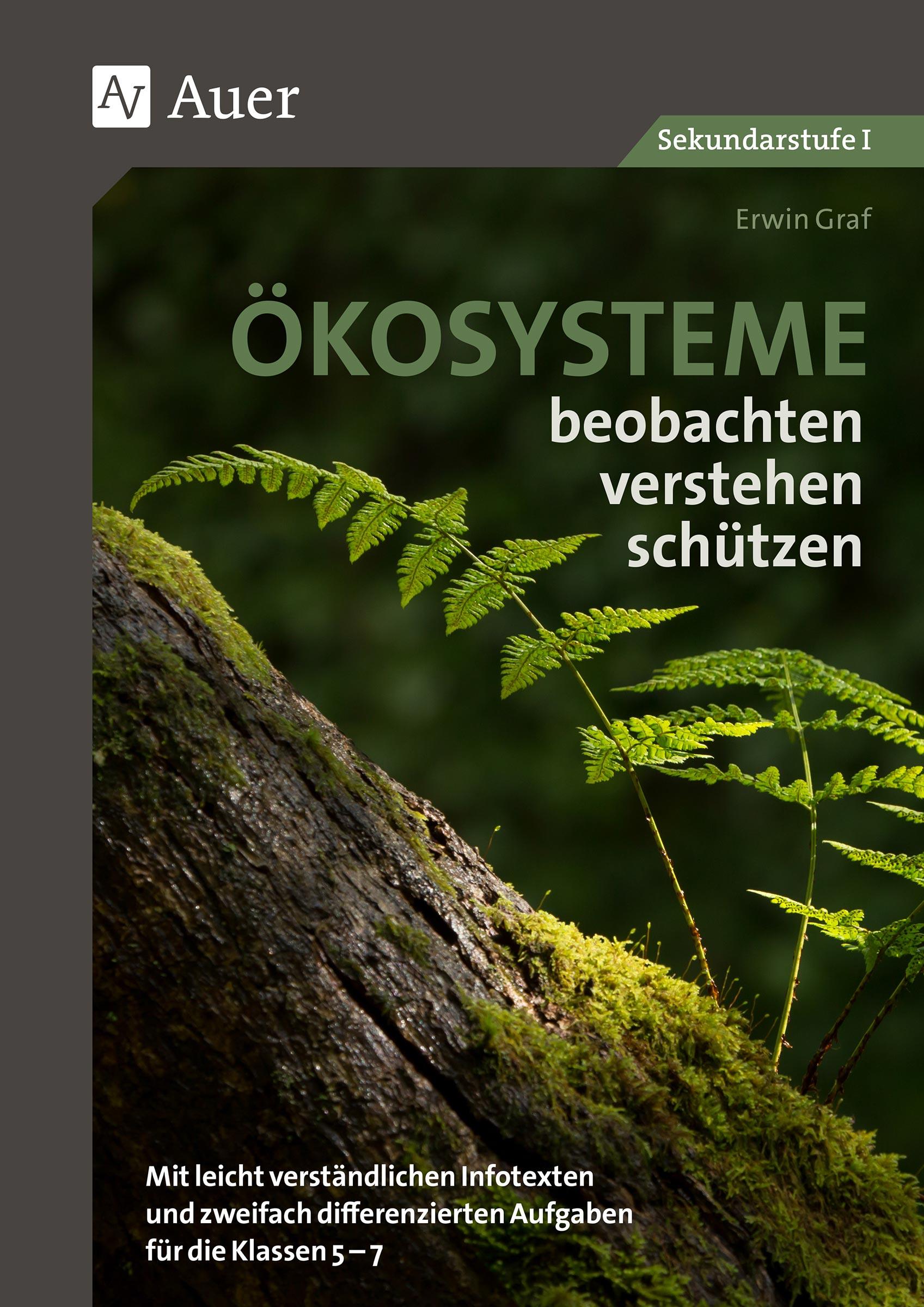 Vorderes Coverbild Ökosysteme beobachten - verstehen - schützen