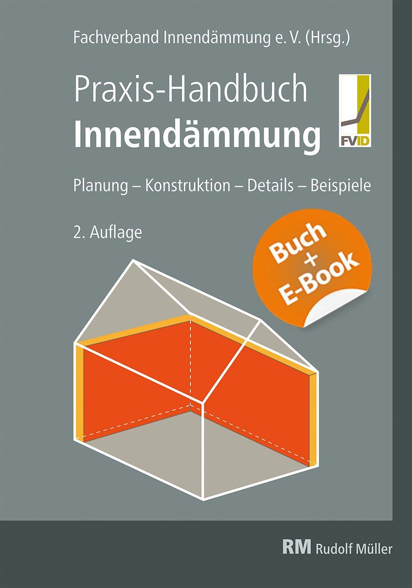 Vorderes Coverbild Praxis-Handbuch Innendämmung mit E-Book (PDF)
